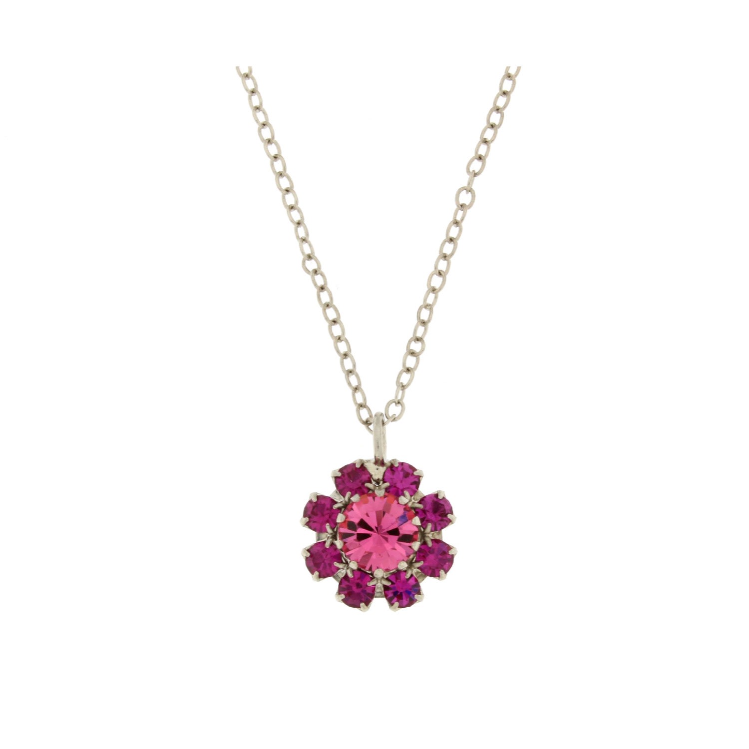 Rosaspina Firenze Women's Orange Florentine Garden Pink Necklace In Orange