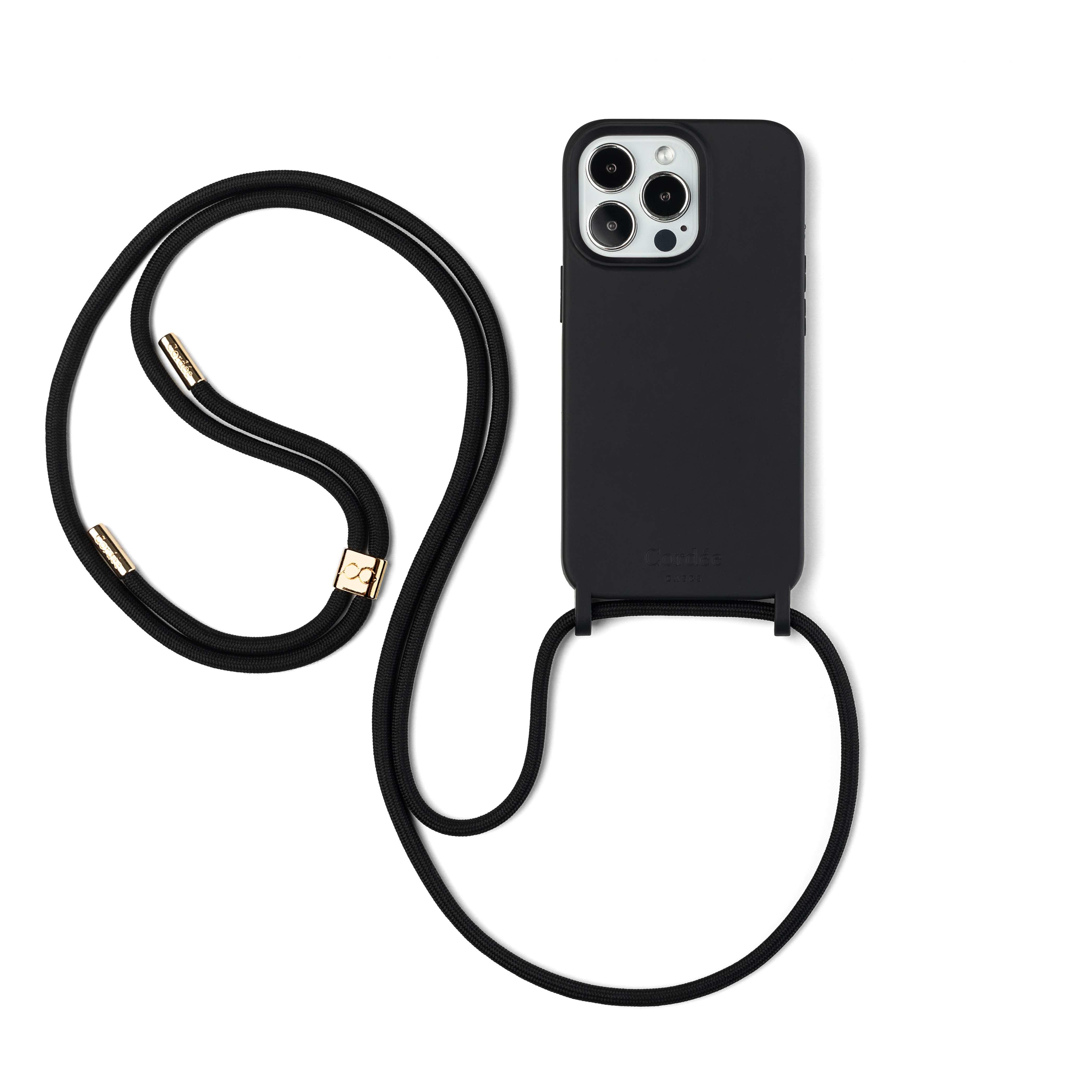 Cordée Cases Cairo Phone Strap Set Black In Black