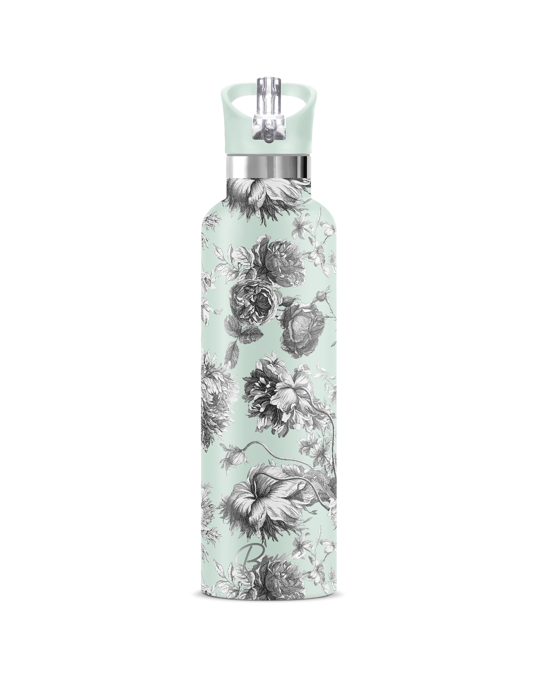 My Bougie Bottle Women's Neutrals / Pink / Purple Toile D'amore Insulated Water Bottle