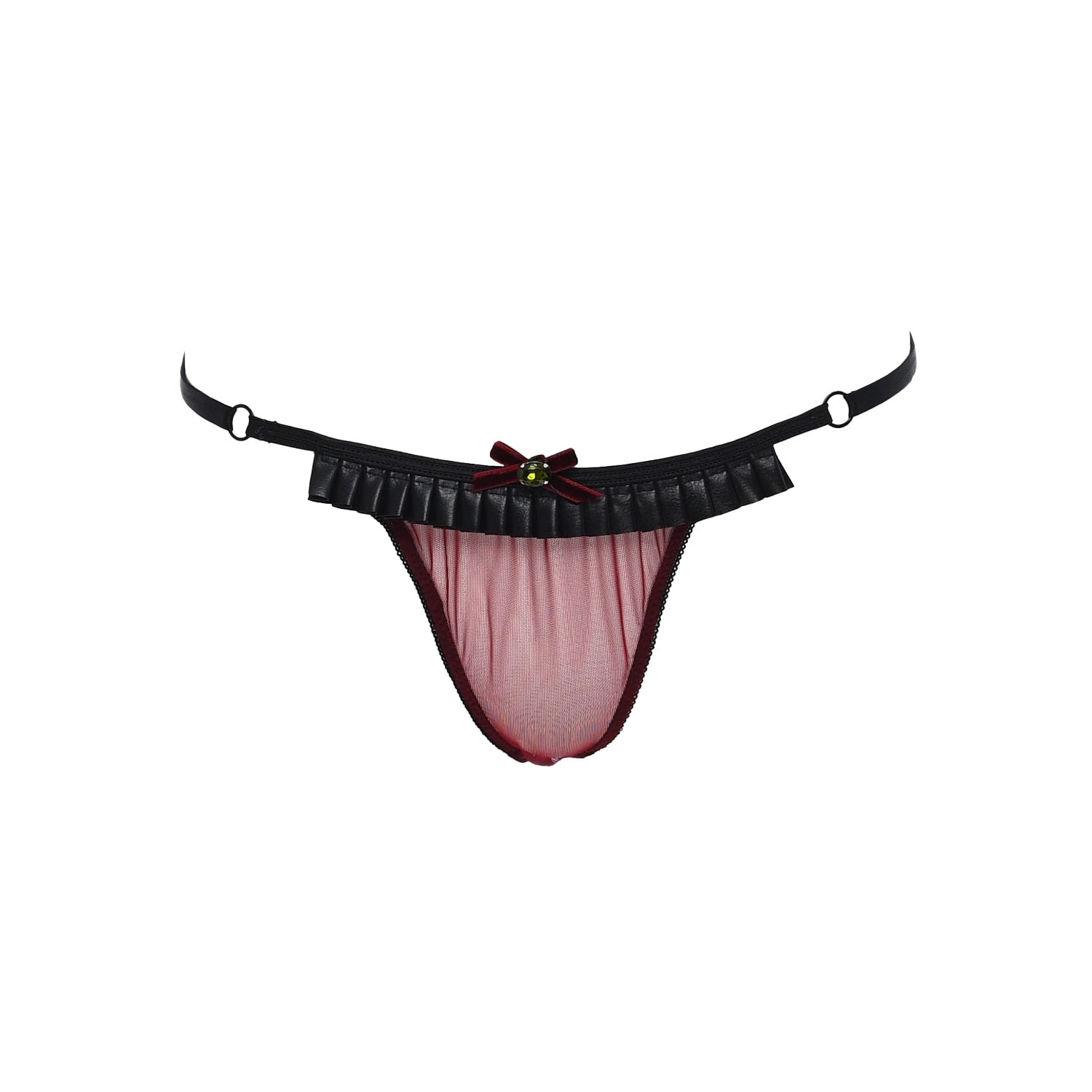 Odette Ancel Women's Red Ophelia Thong