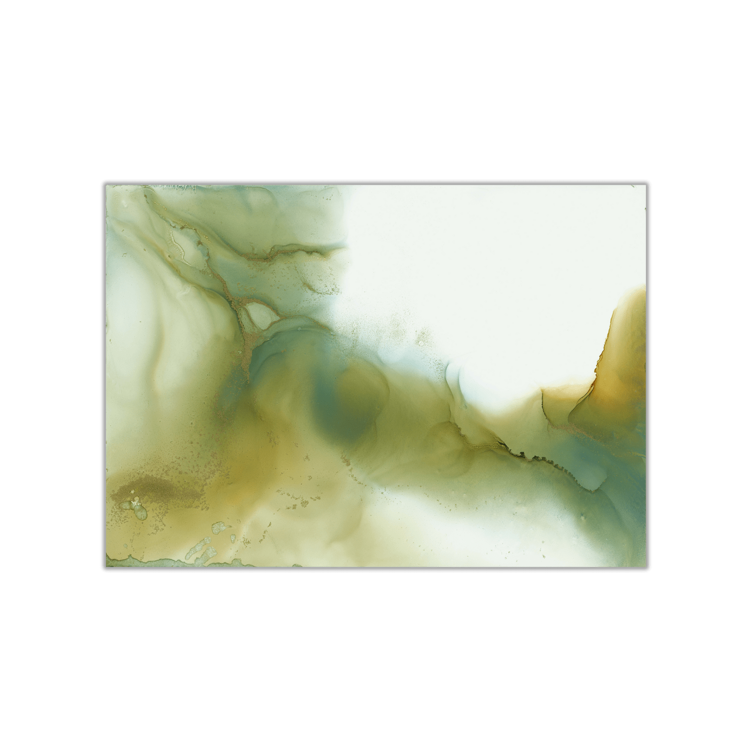 Art By Affie Green Patience - A4 Fine Art Print In Green