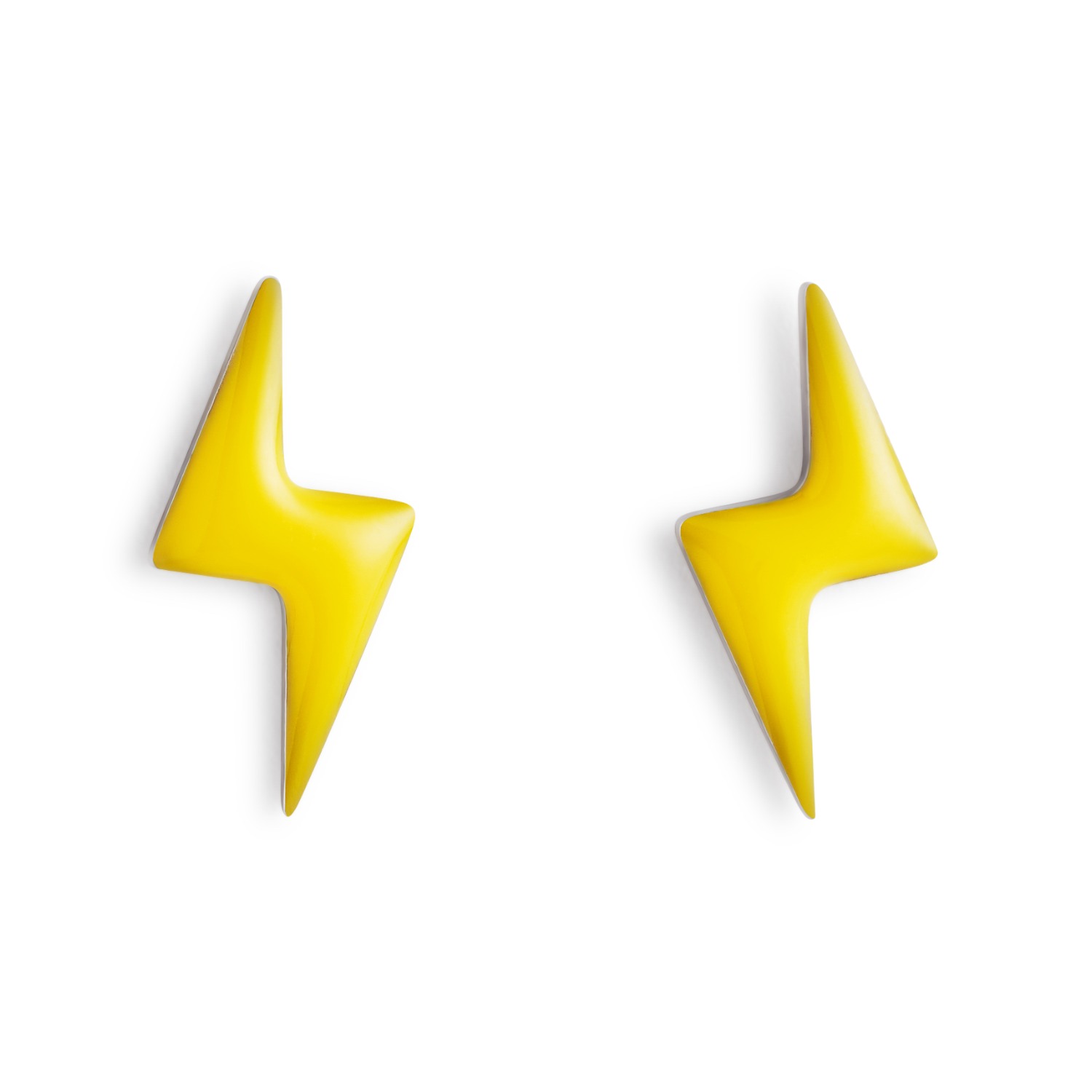 Toolally Women's Yellow / Orange Mini Bolts-yellow Enamel
