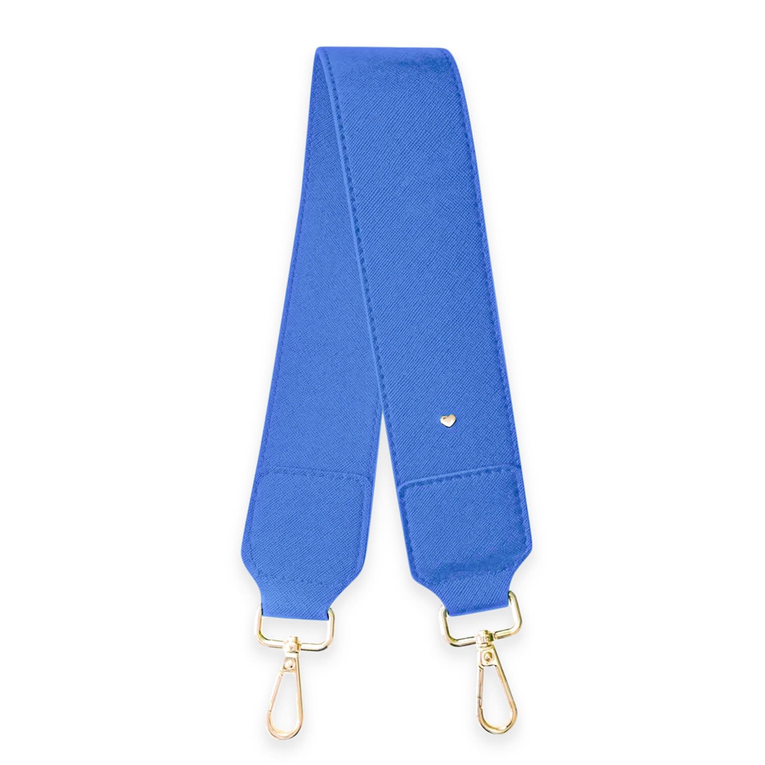 Women’s Bailey Short Vegan Leather Strap - Blue One Size Jlr London
