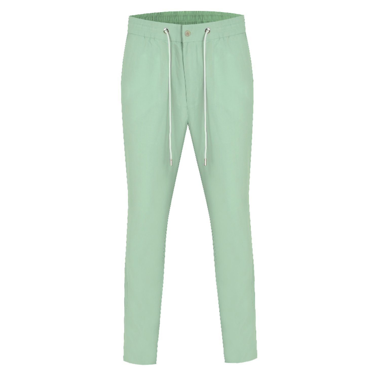 David Wej Men's Kingston Drawstring Trouser - Mint Green In Green