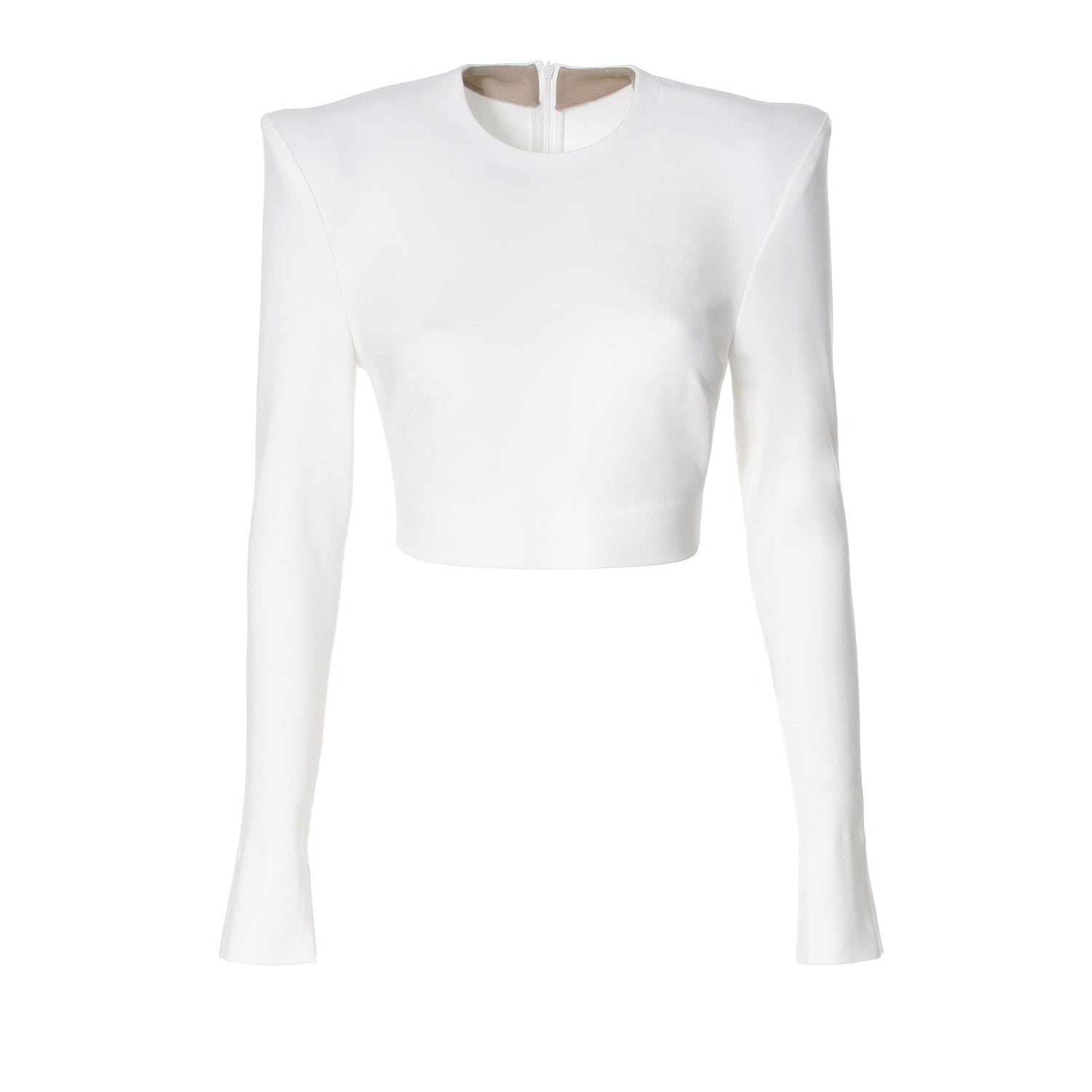 Aggi By Halewski Blouse Zoey Ecru White In White