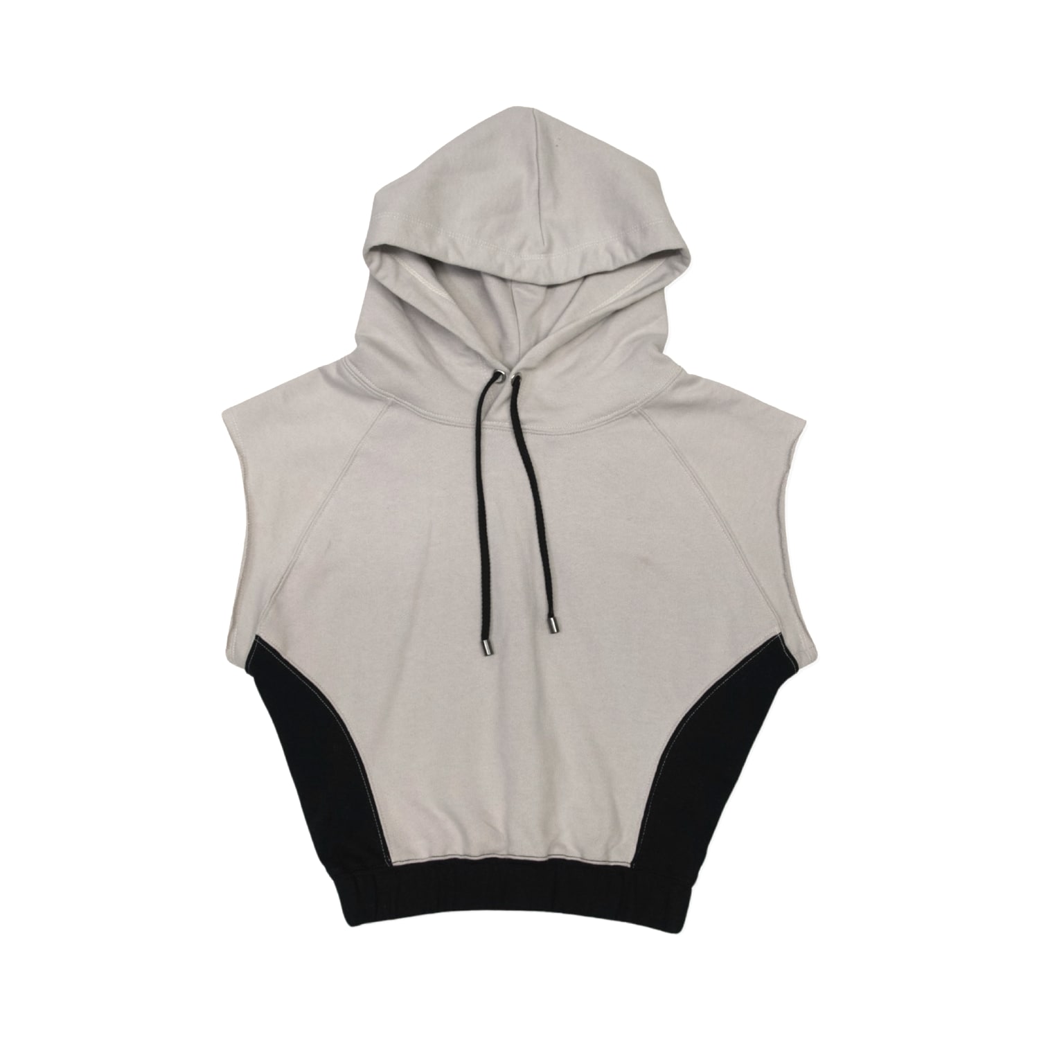 Women’s Neutrals / Black Rhea Cutoff Hoodie Multicolor Small Bradford Row