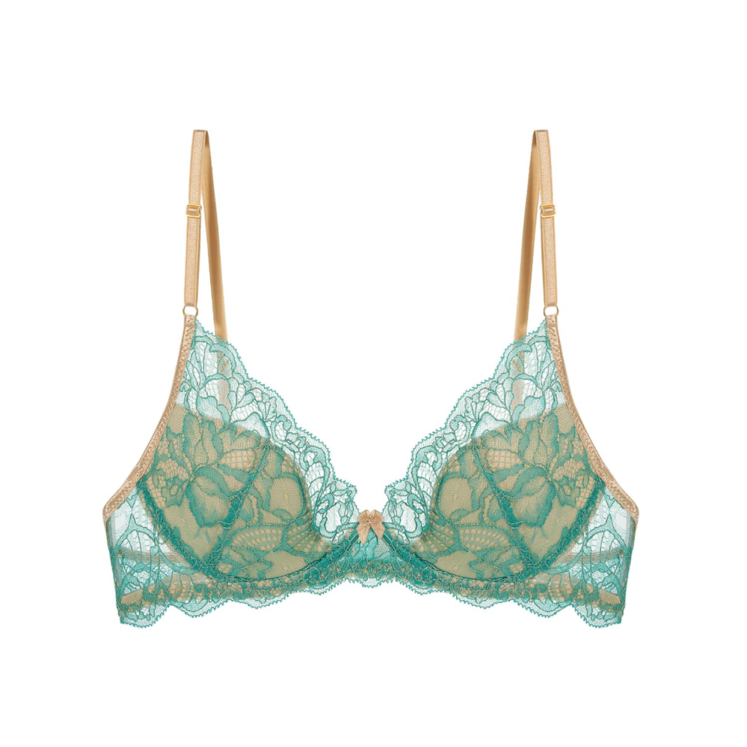 Women’s Blue Lola Bra - Turquoise 36B Perilla