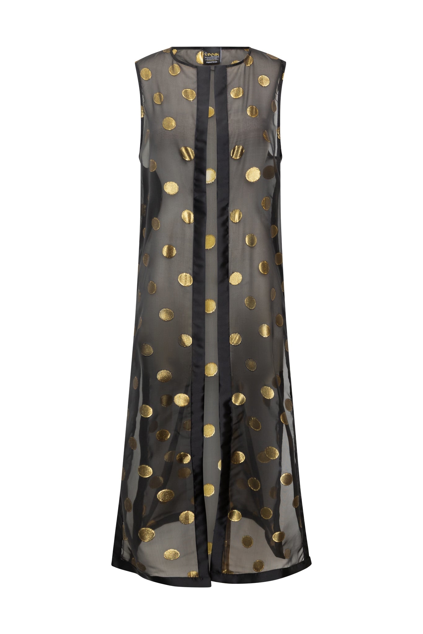 Byvinnik Women's Gold / Black Berlin Duster In Wanda