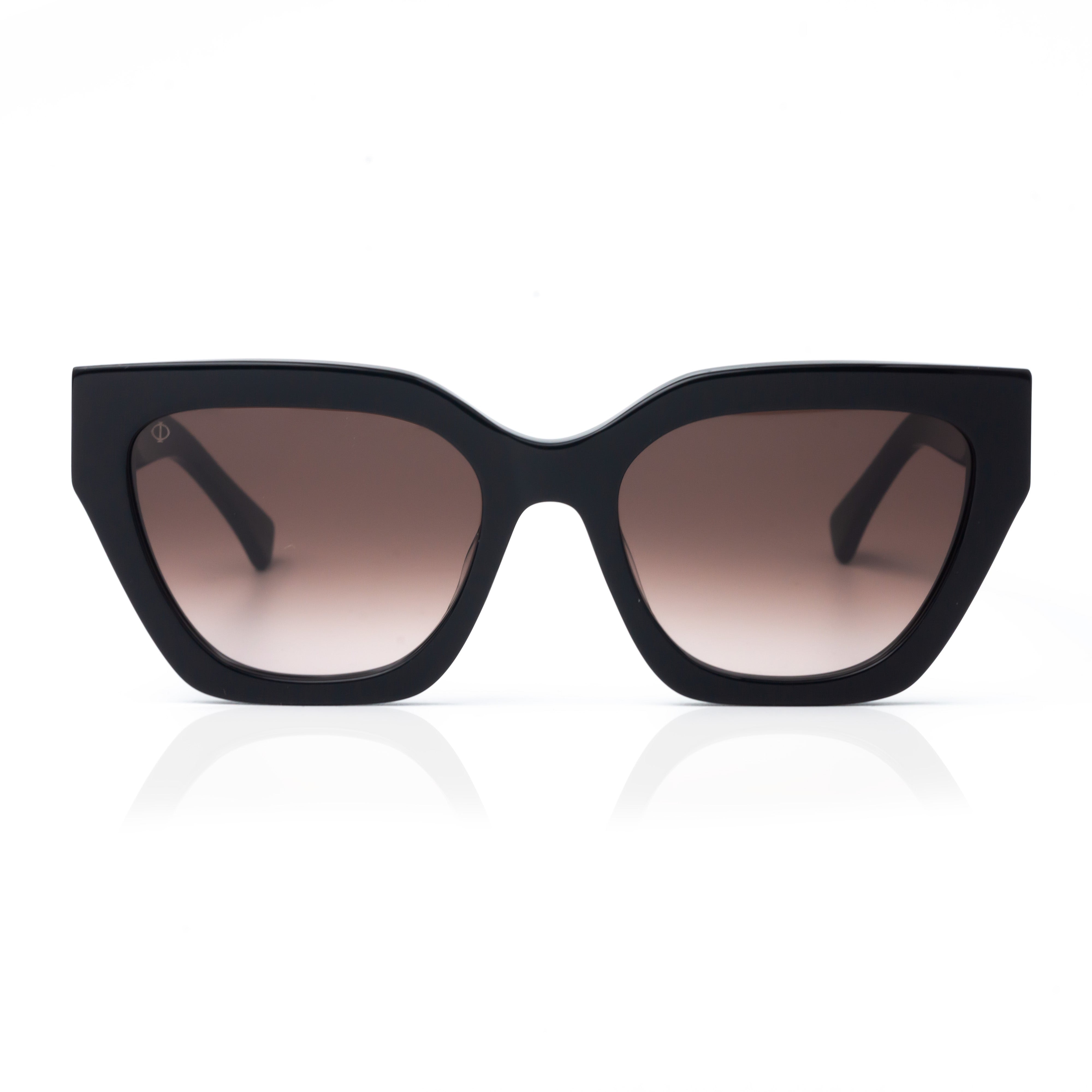 Faos Concept Women's Skyros In Erevos Black With Purple Gradient Lenses