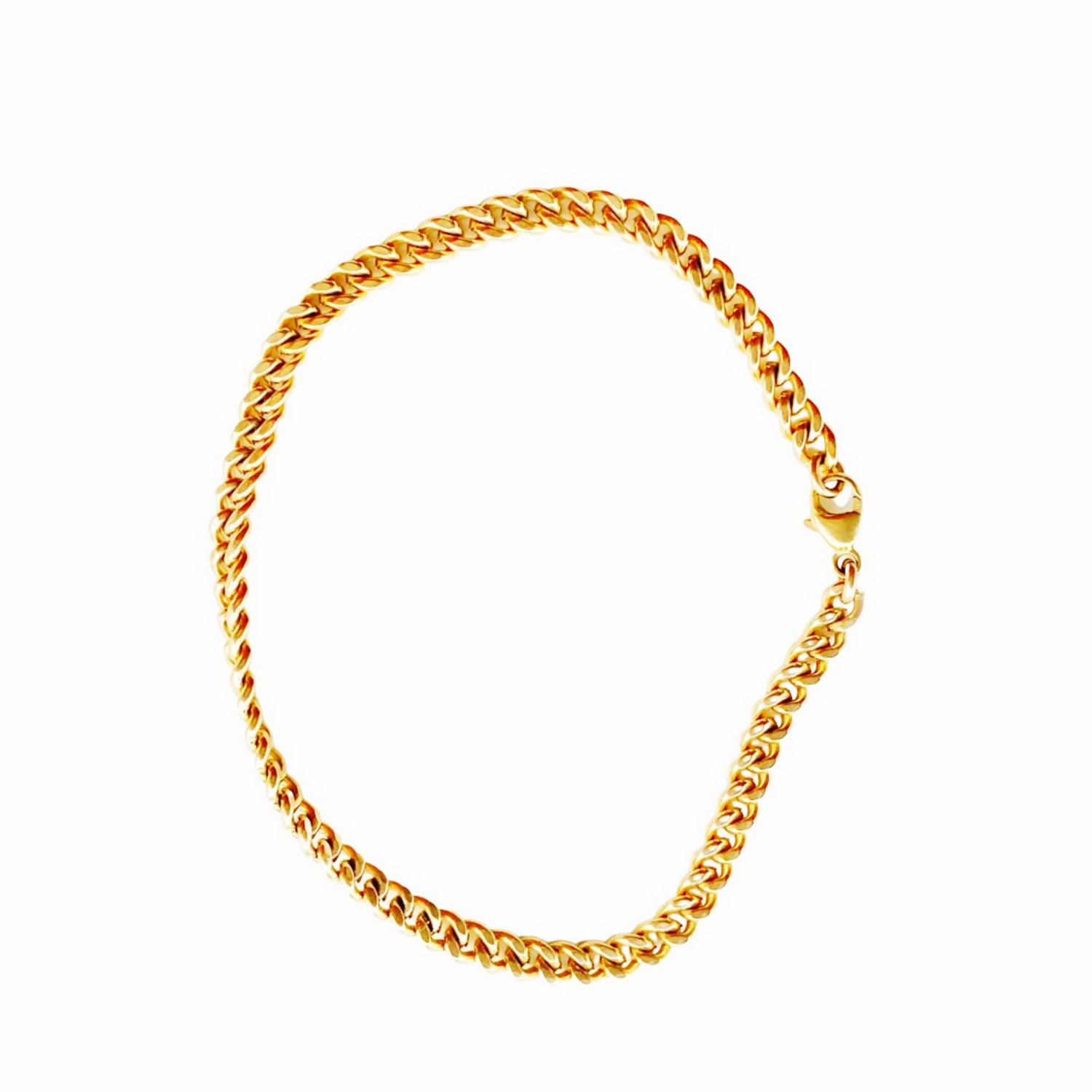 Gwen Beloti Jewelry Women's Gold Nola Anklet Bracelet