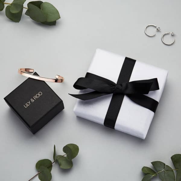 Lily & Roo Gold Diamond Style Cluster Ring In Cluster