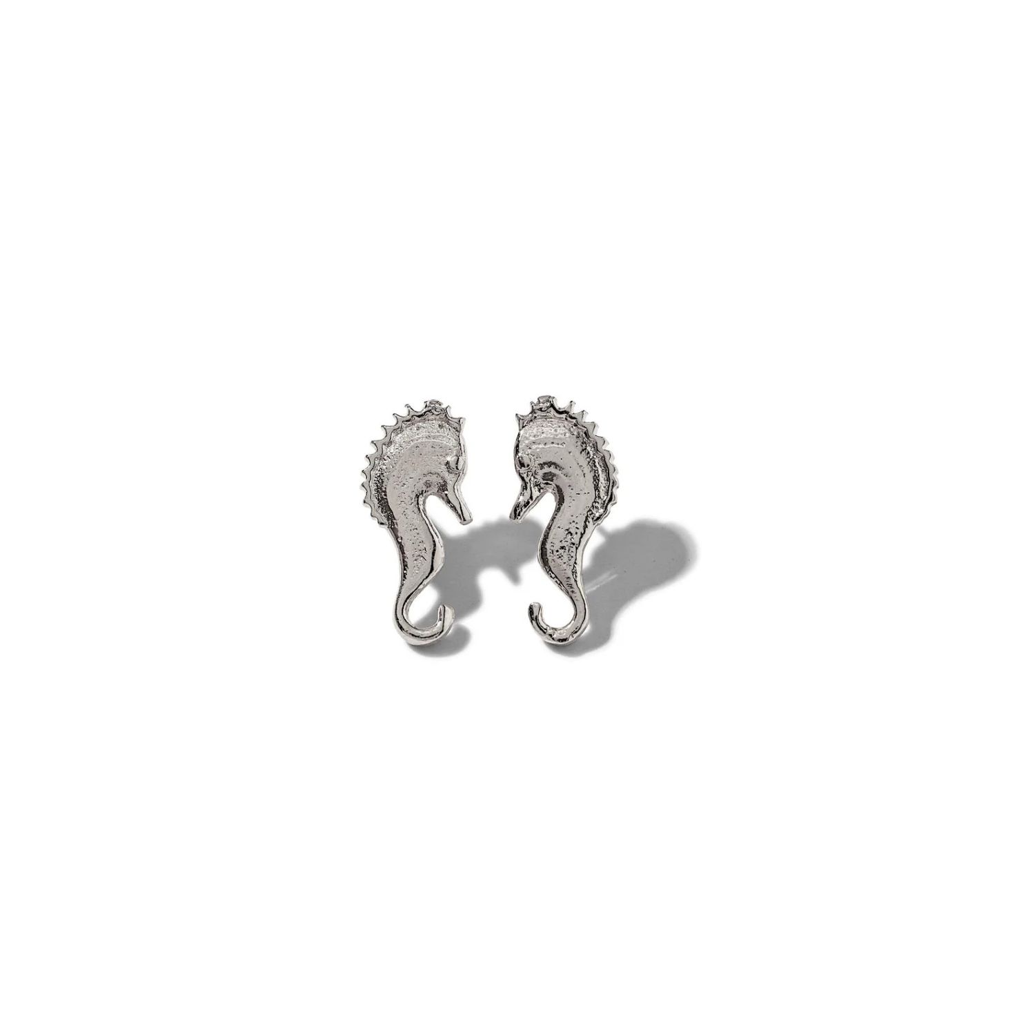 Jaredjamin Women's Silver Sea Scooter Post Earrings