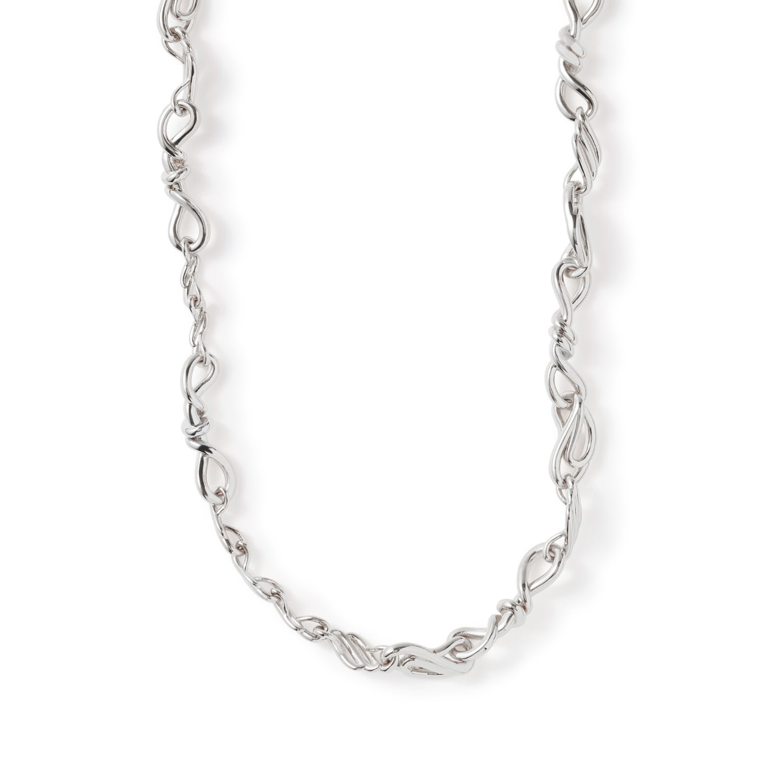 Women’s Transformative Spirit Wave Silver Necklace Frida & Florence