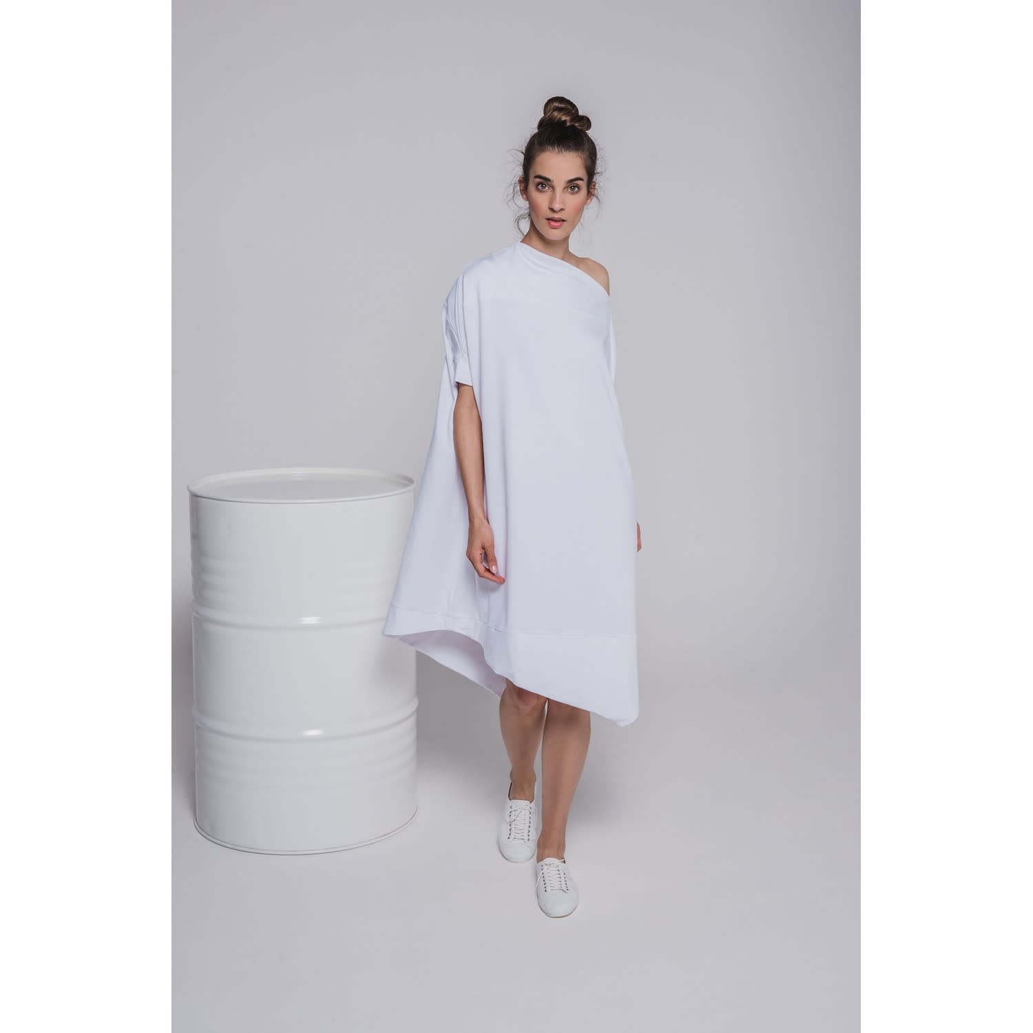asymmetric tunic dress
