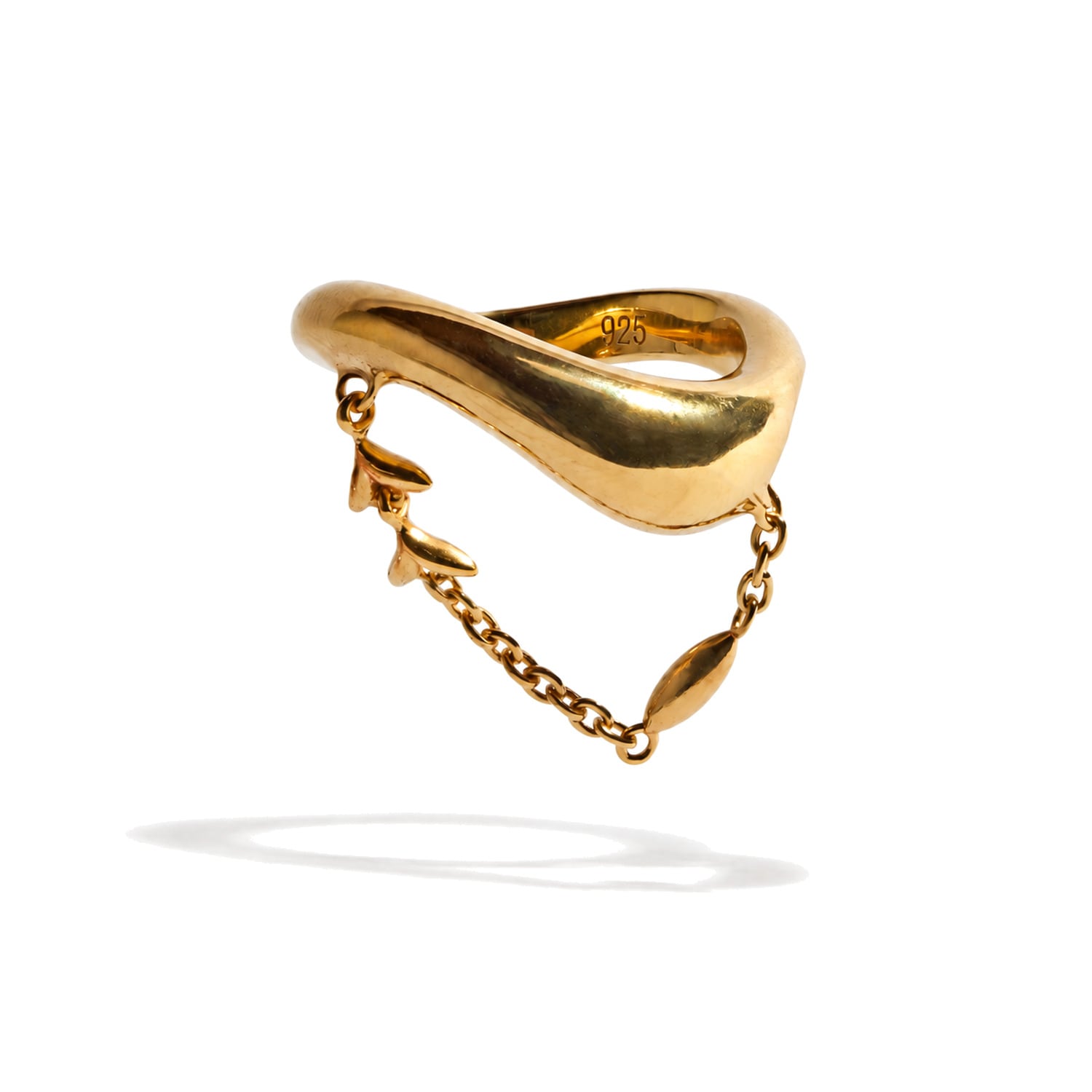 Stone Fruit Women's Tidal Ring - Gold