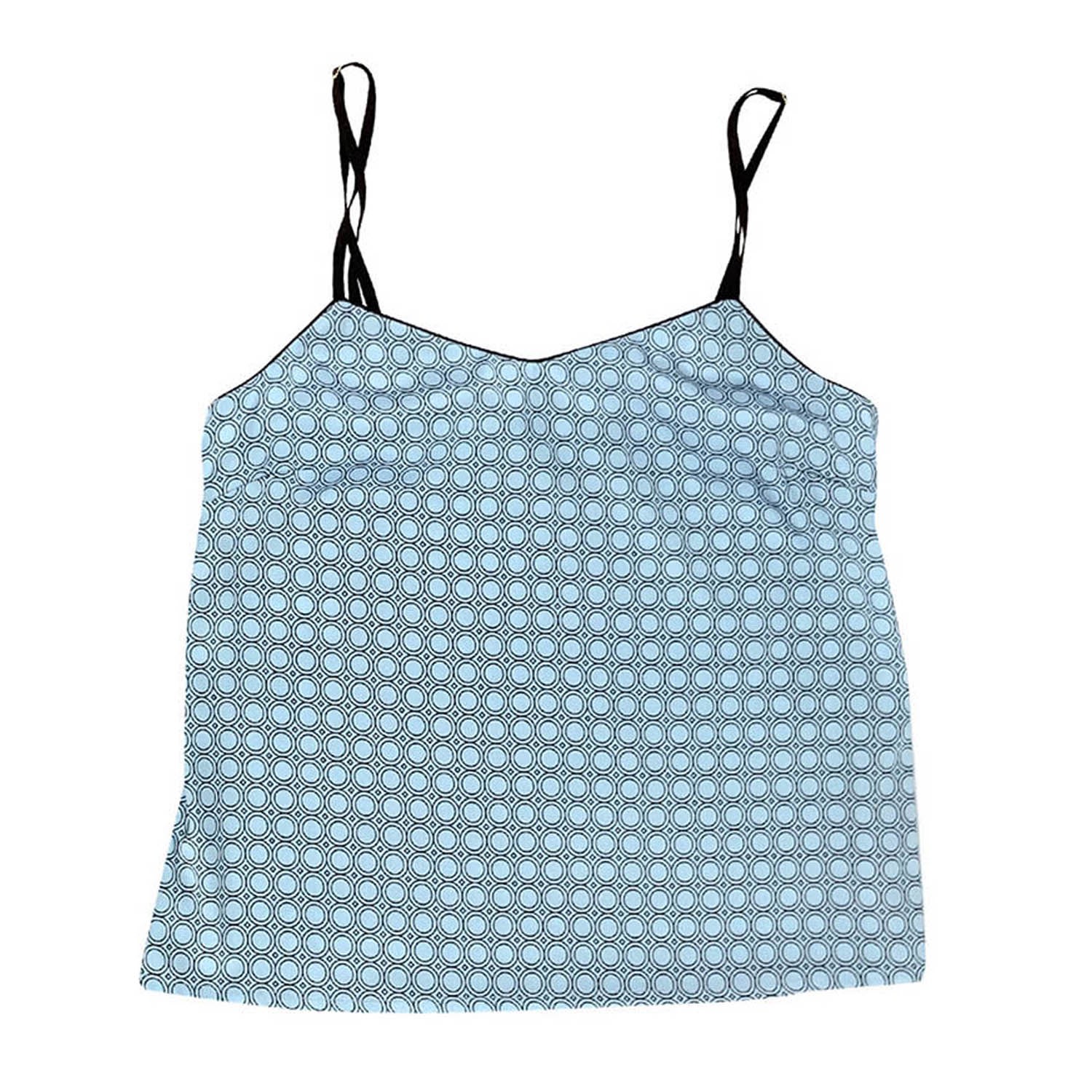 Nokaya Blue The Lady Silk Camisole Cooling Spray In Blue