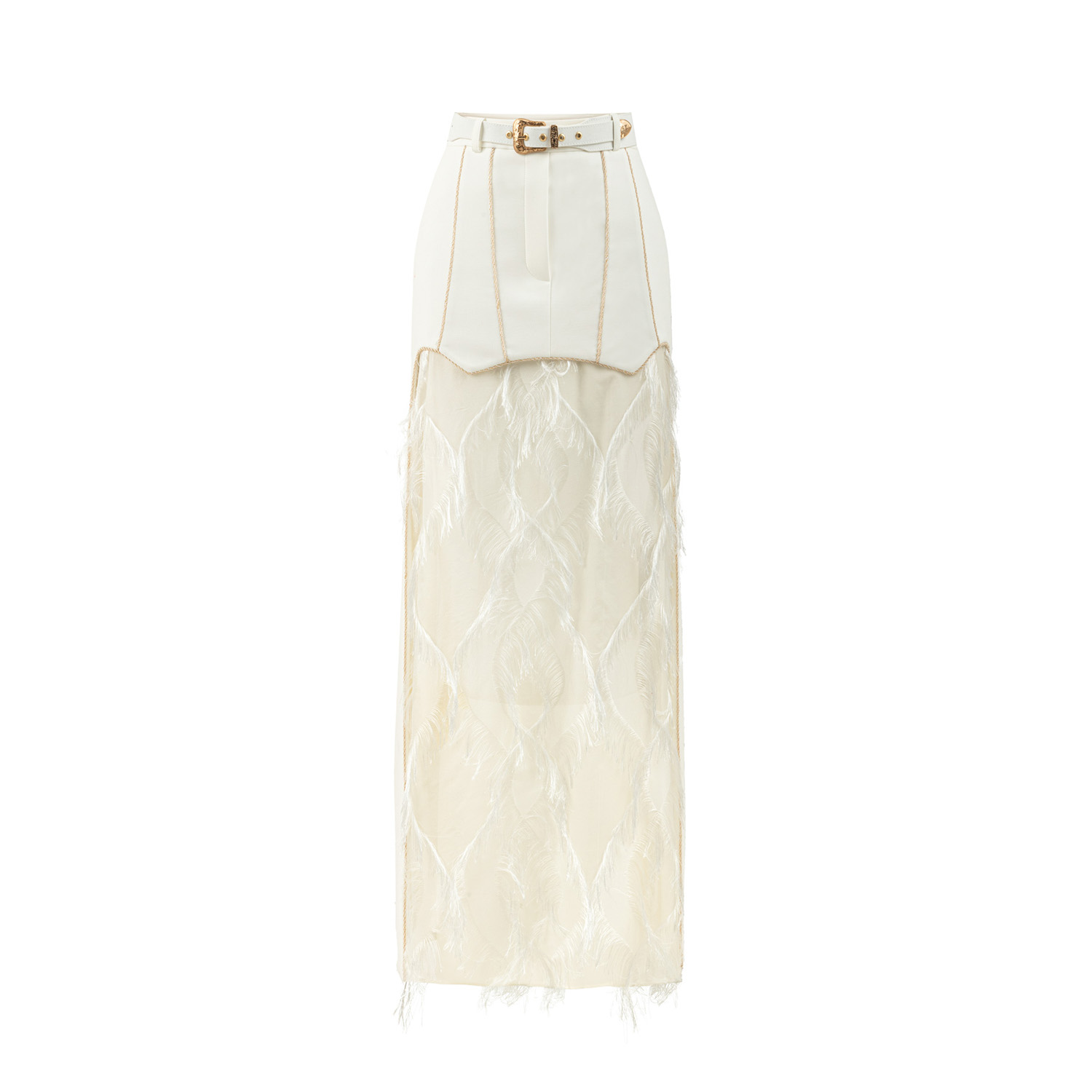 Saint Ones Women's White Leda Skirt In White