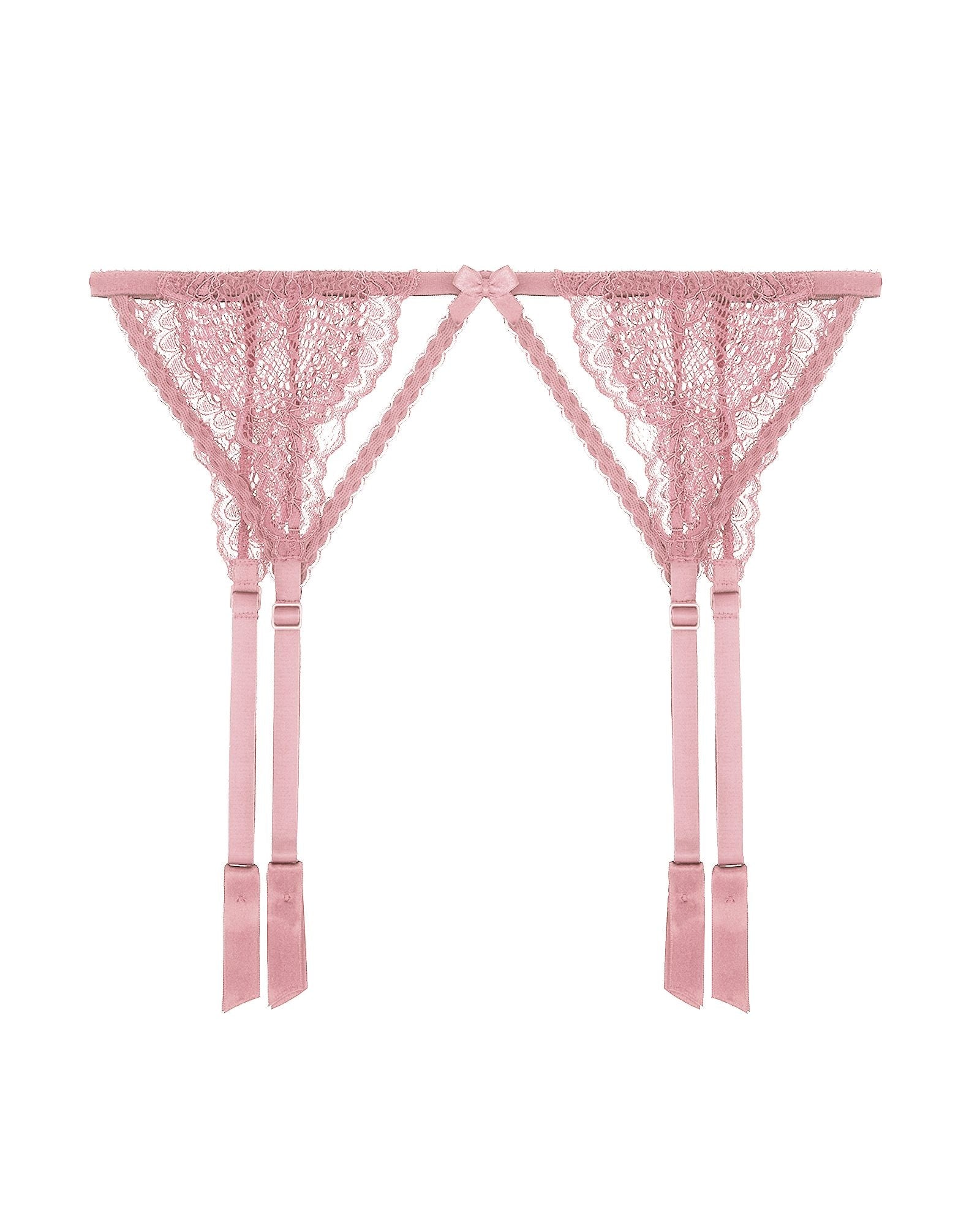 Journelle Women's Pink Natalia Suspender Belt Parfait In Pink