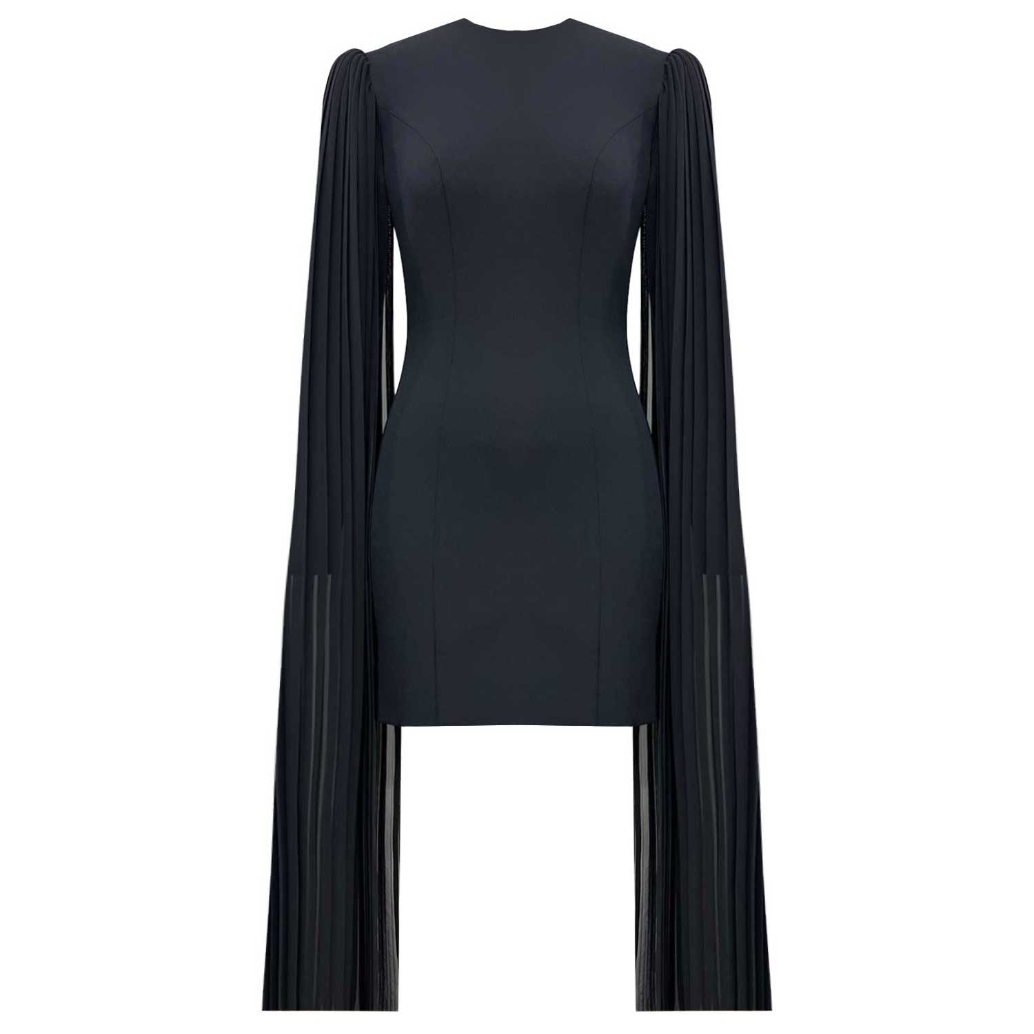 Copurs Women's Black Anja Crepe Dress In Black