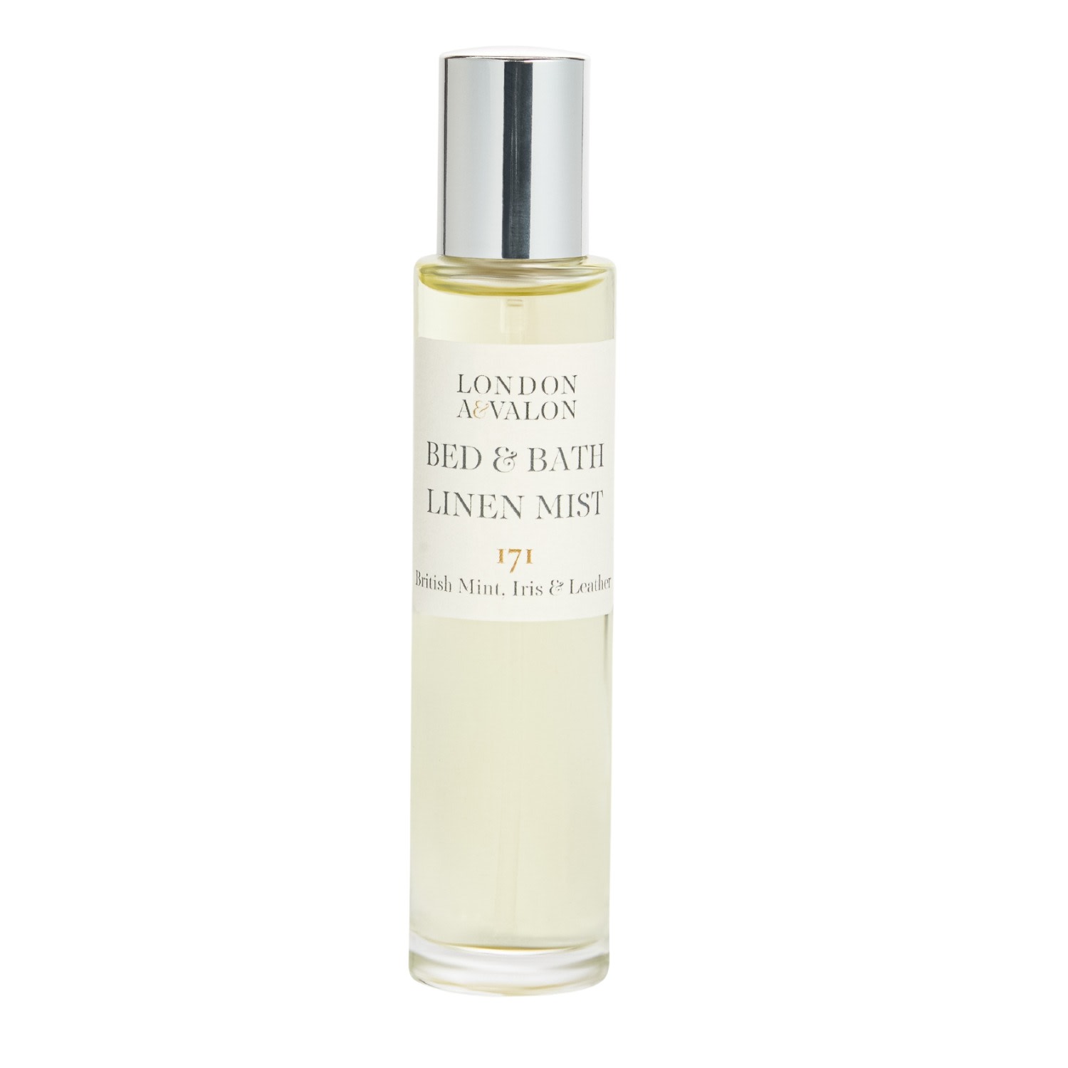 London & Avalon White Iris & Mint Bed & Bath Mist