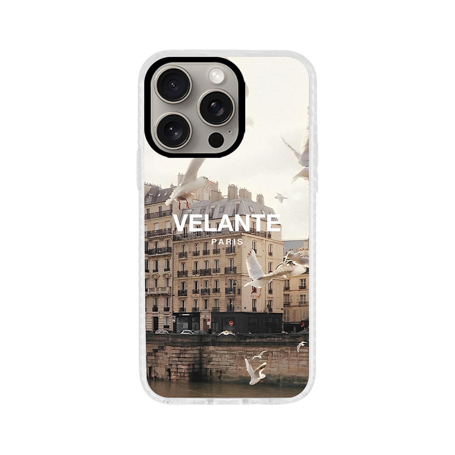 Velante Neutrals Graphic Phone Case - Paris