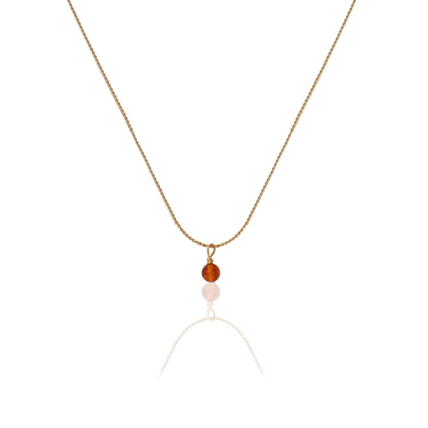 A Weathered Penny Women's Gold / Yellow Amber Necklace In Gold