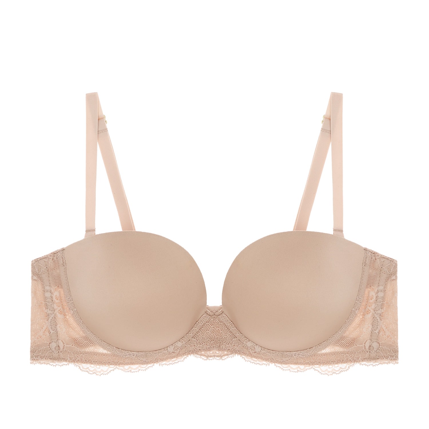 Women's Neutrals Sapna Strapless Plunge Blush