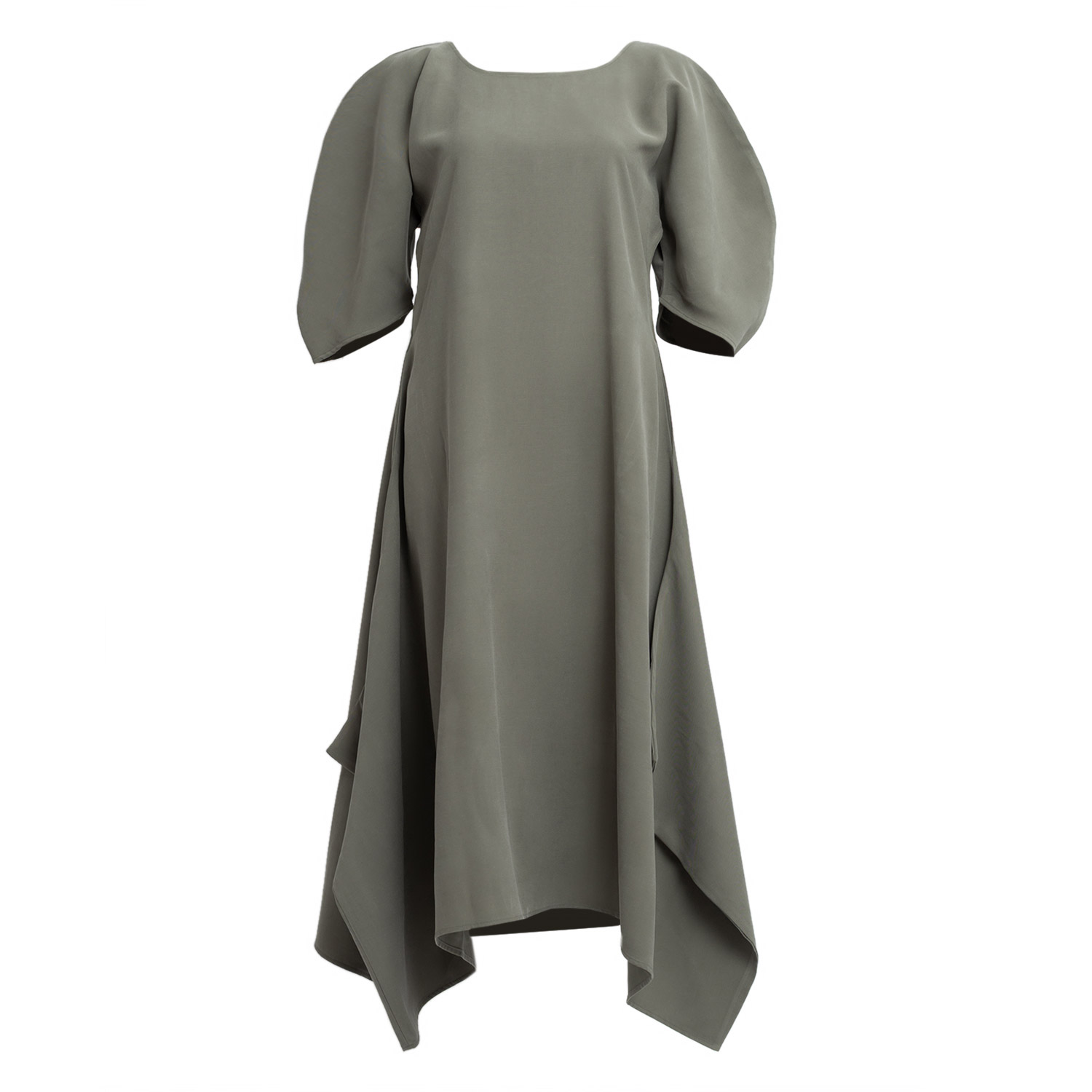 sage green puff dress Square Tan Belt - All Accessories main image 0