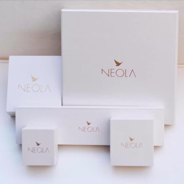 Neola Aurea Gold Ring With Freshwater Pearl In Gold