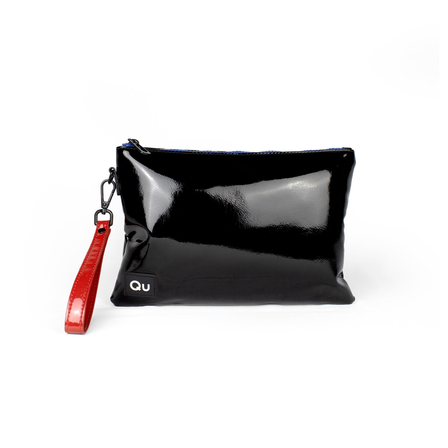 Qu Women's Black Supercar Pouch In Black