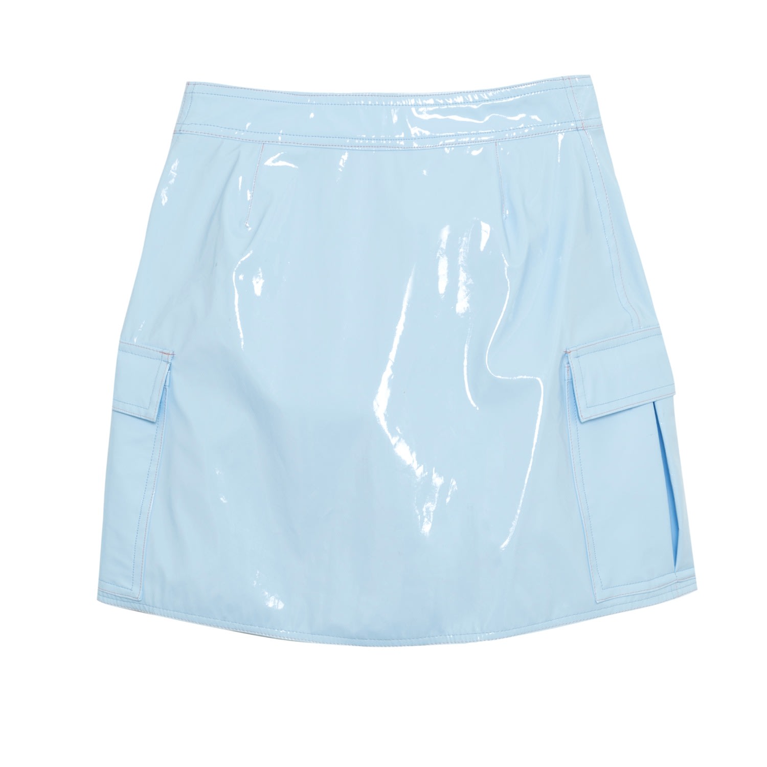Paloma Lira Women's Baby Blue Skirt In Blue