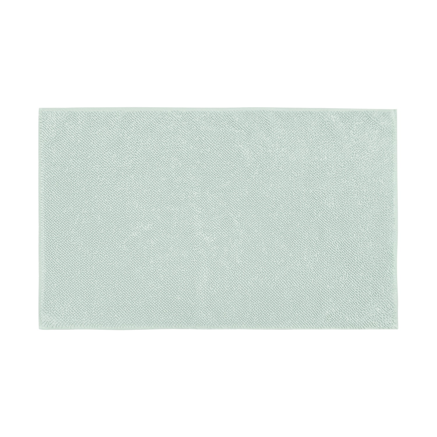 Misona Loop Organic Cotton Bath Mat - Duck Egg Blue
