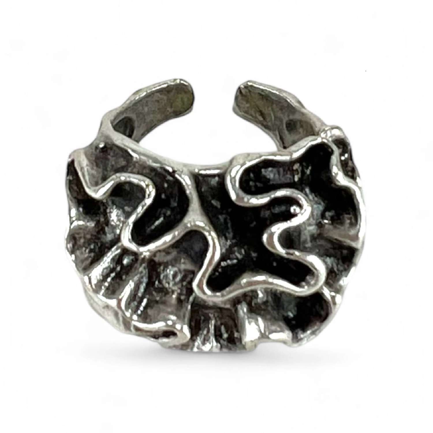 By Virgo Women's Silver Nymera Antique Ring In Silver