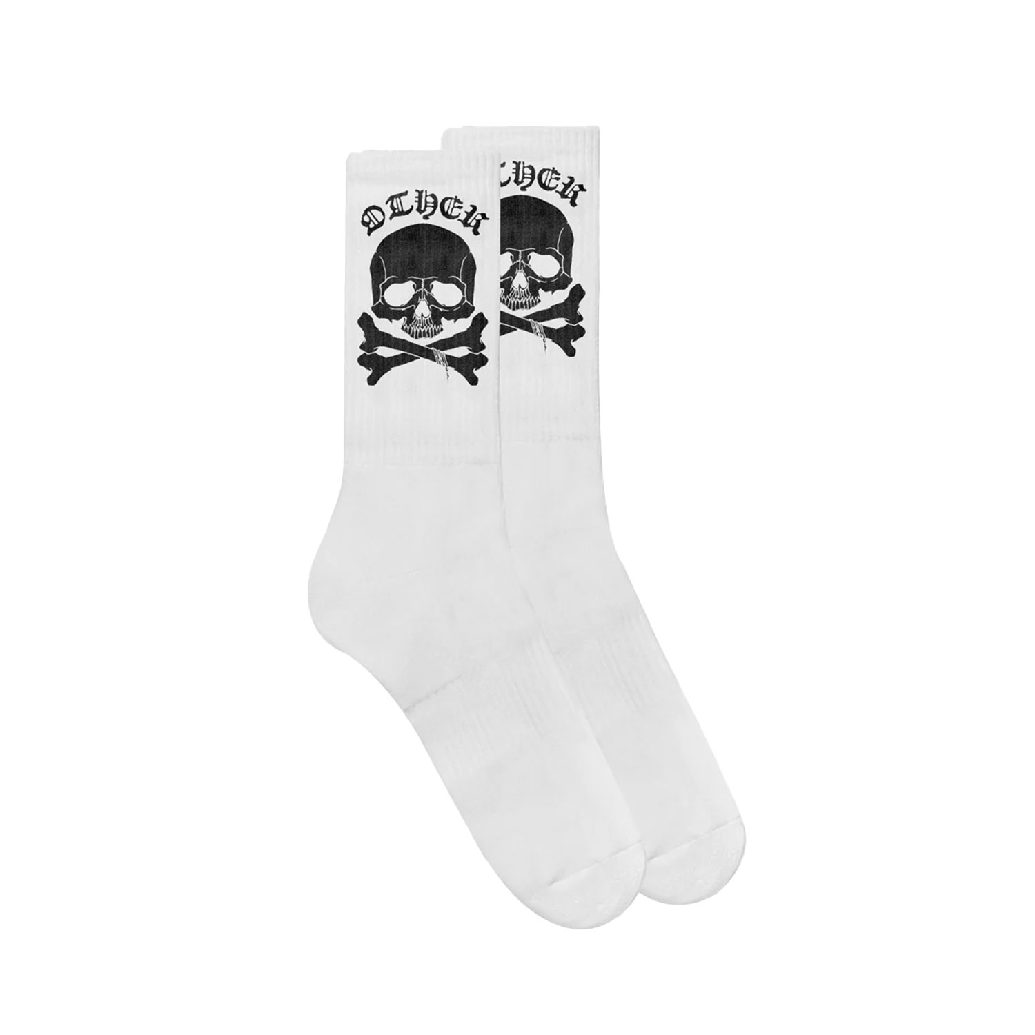 Other Uk Women's Skull & Crossbones Socks In White