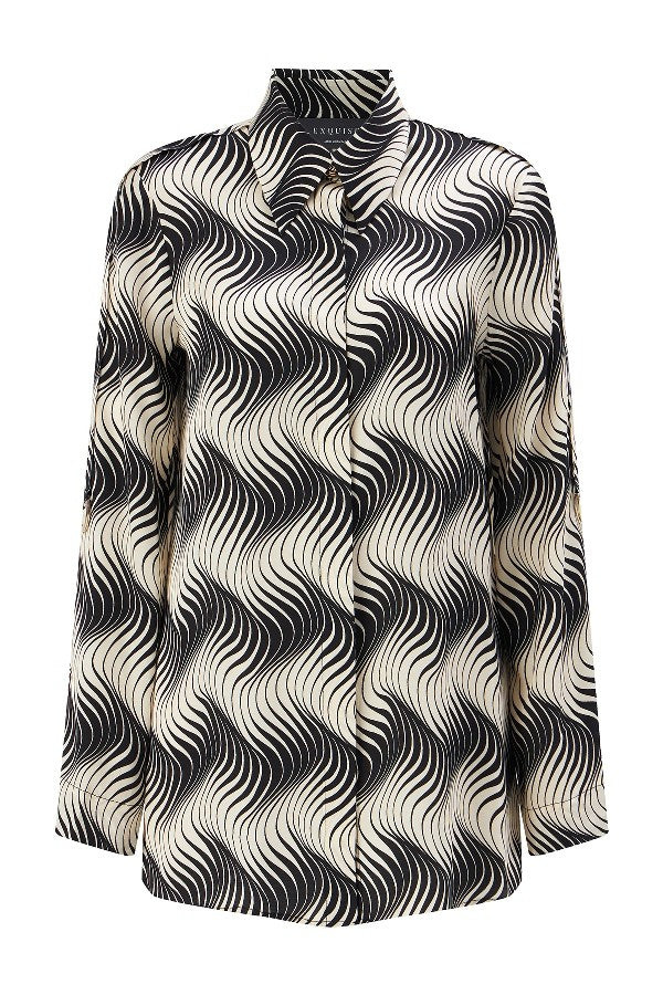 Women's Printed Viscose Shirt