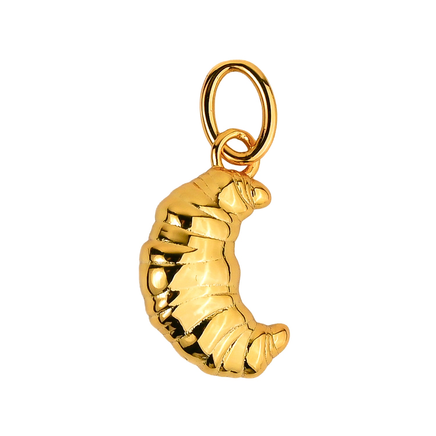 Women's Gold Croissant Charm | Zynnia Collective
