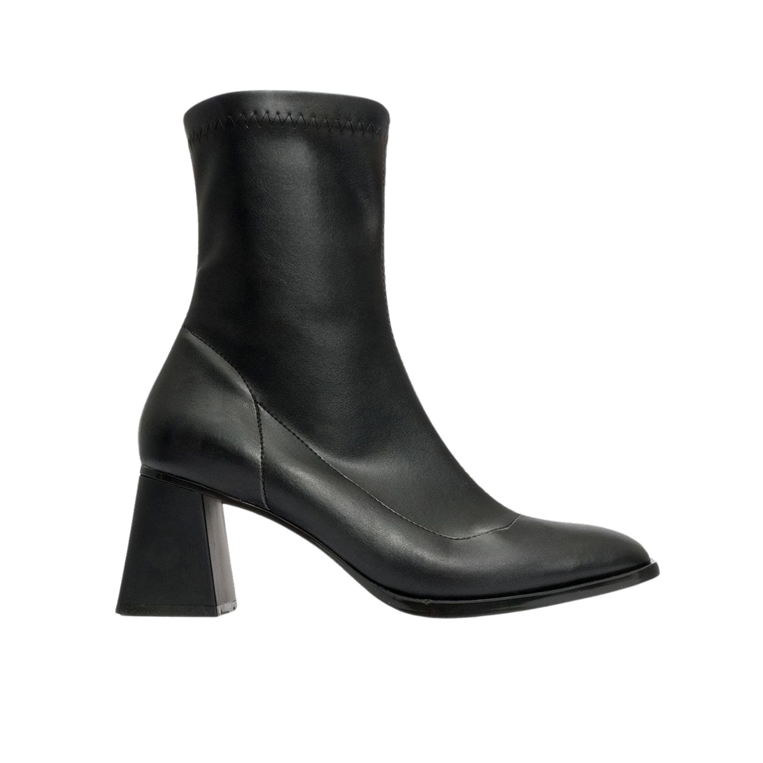 Prologue Shoes Women's Plesa Black Chunky Heel Boot