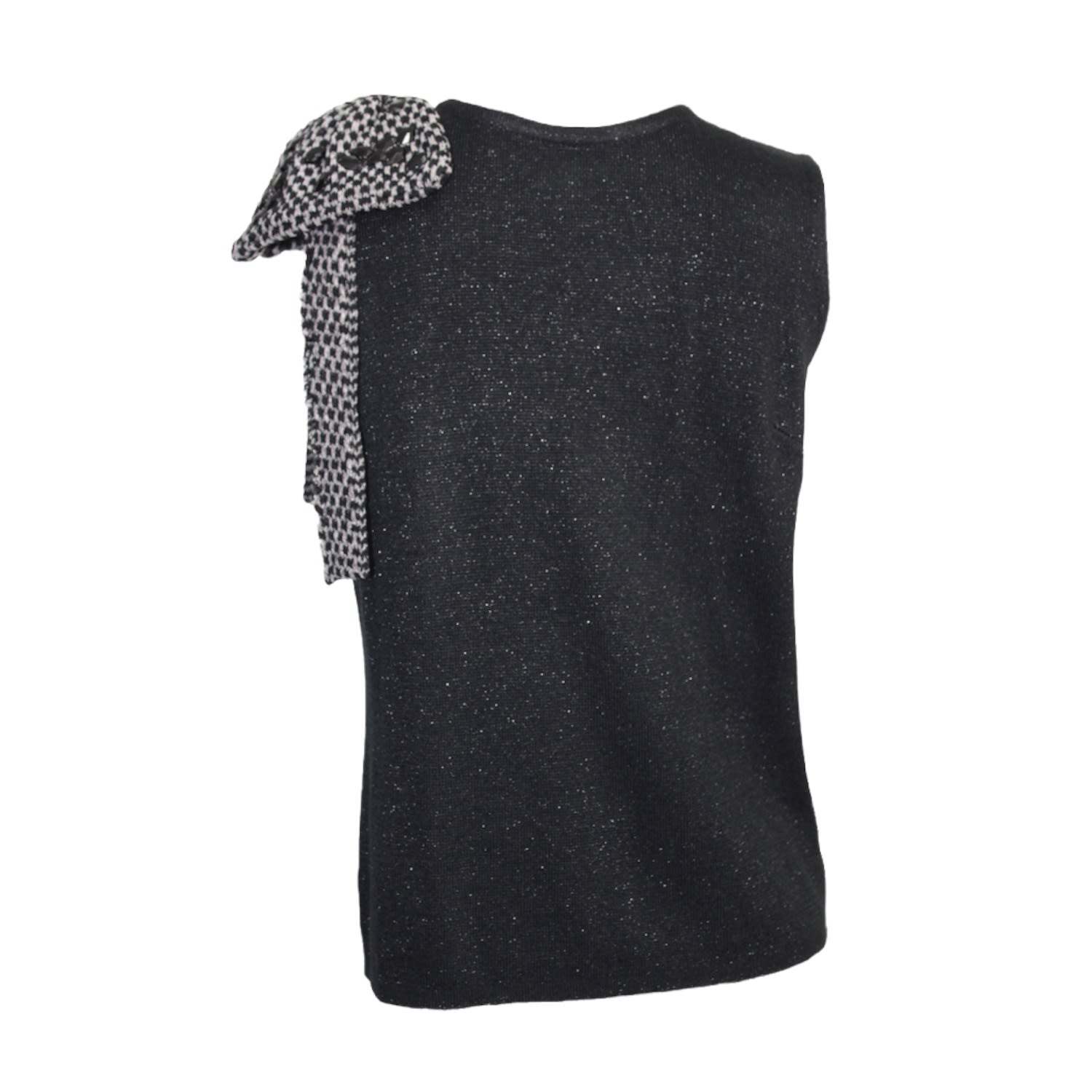 Maria Aristidou Women's Black / Grey Lucine Blouse In Grey/black