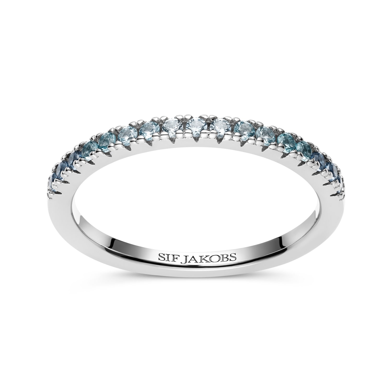 Sif Jakobs Jewellery Women's Blue / Silver Ring Ellera Silver Blue Gradient