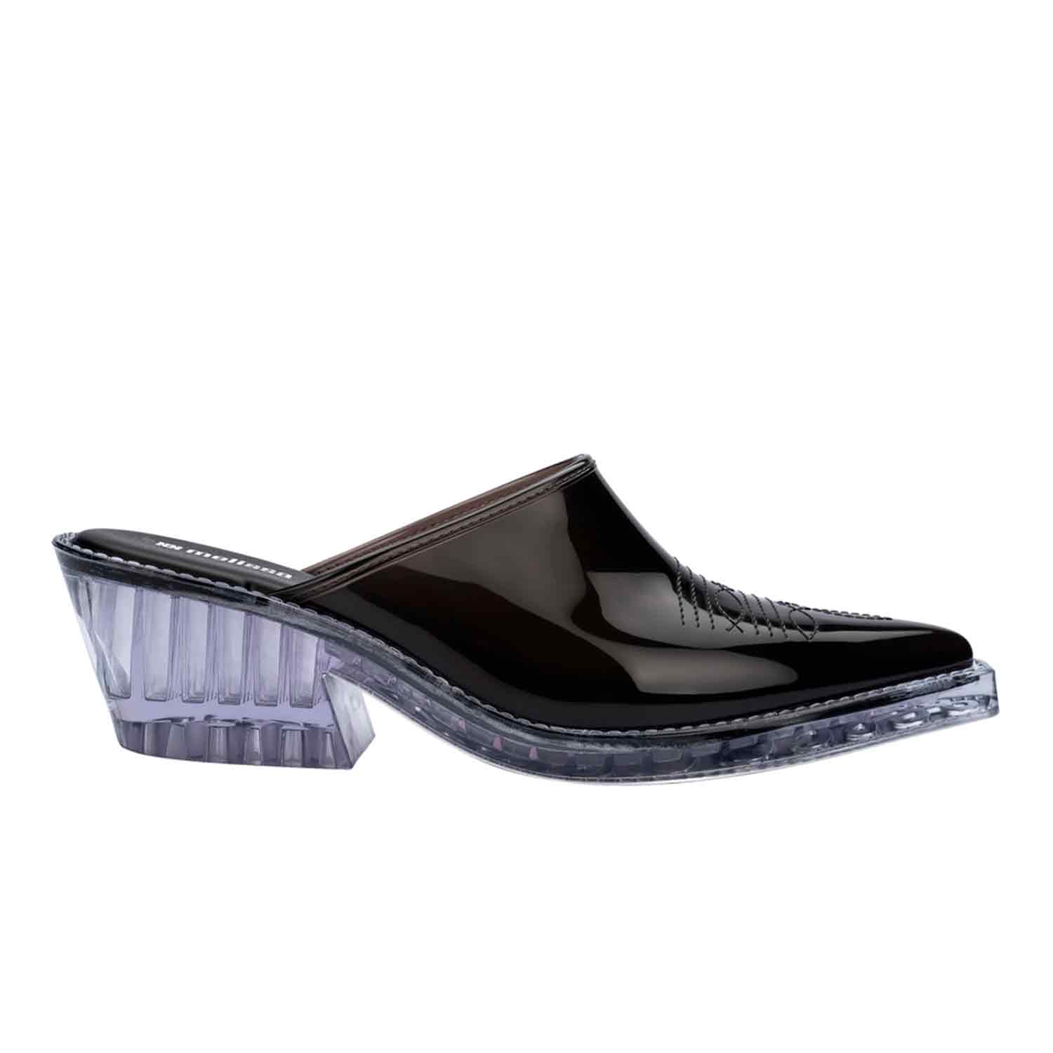 Melissa Women's Texas Mule - Black In Black