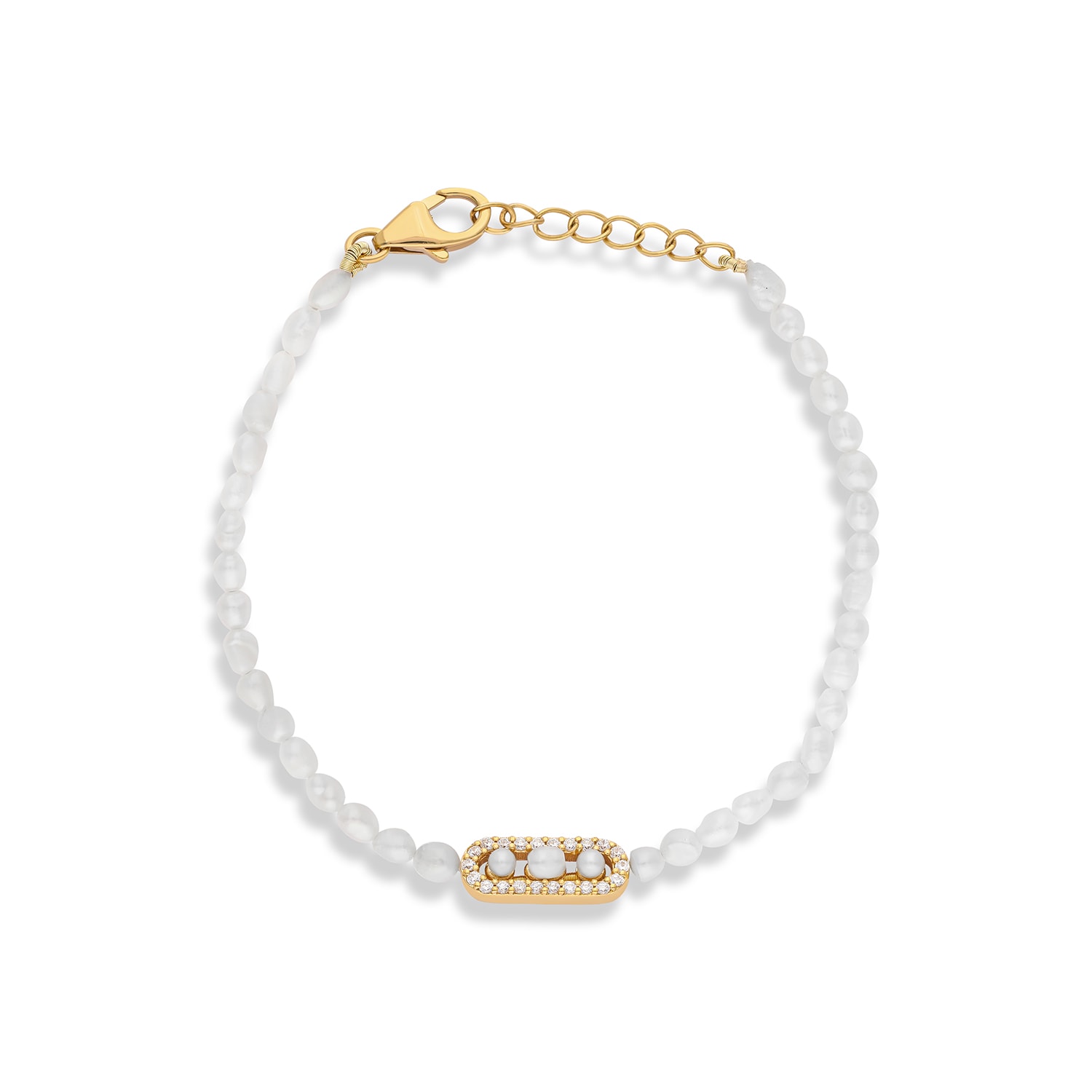 Women’s Gold Pearly Dreams Bracelet The Jewelz