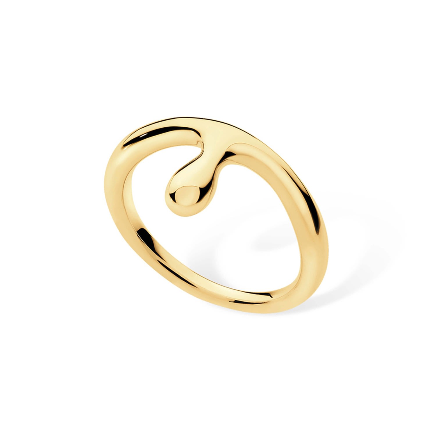 Women’s Dripping Ring In Gold Vermeil Lucy Quartermaine