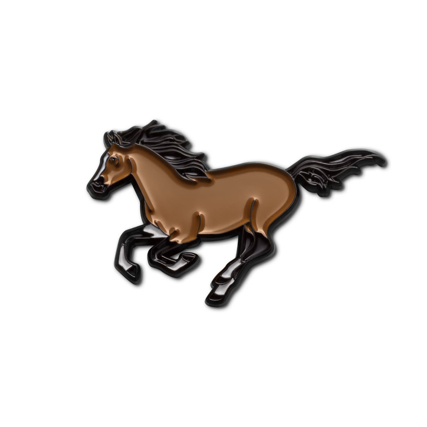 Women’s Enamel Pin Horse Make Heads Turn