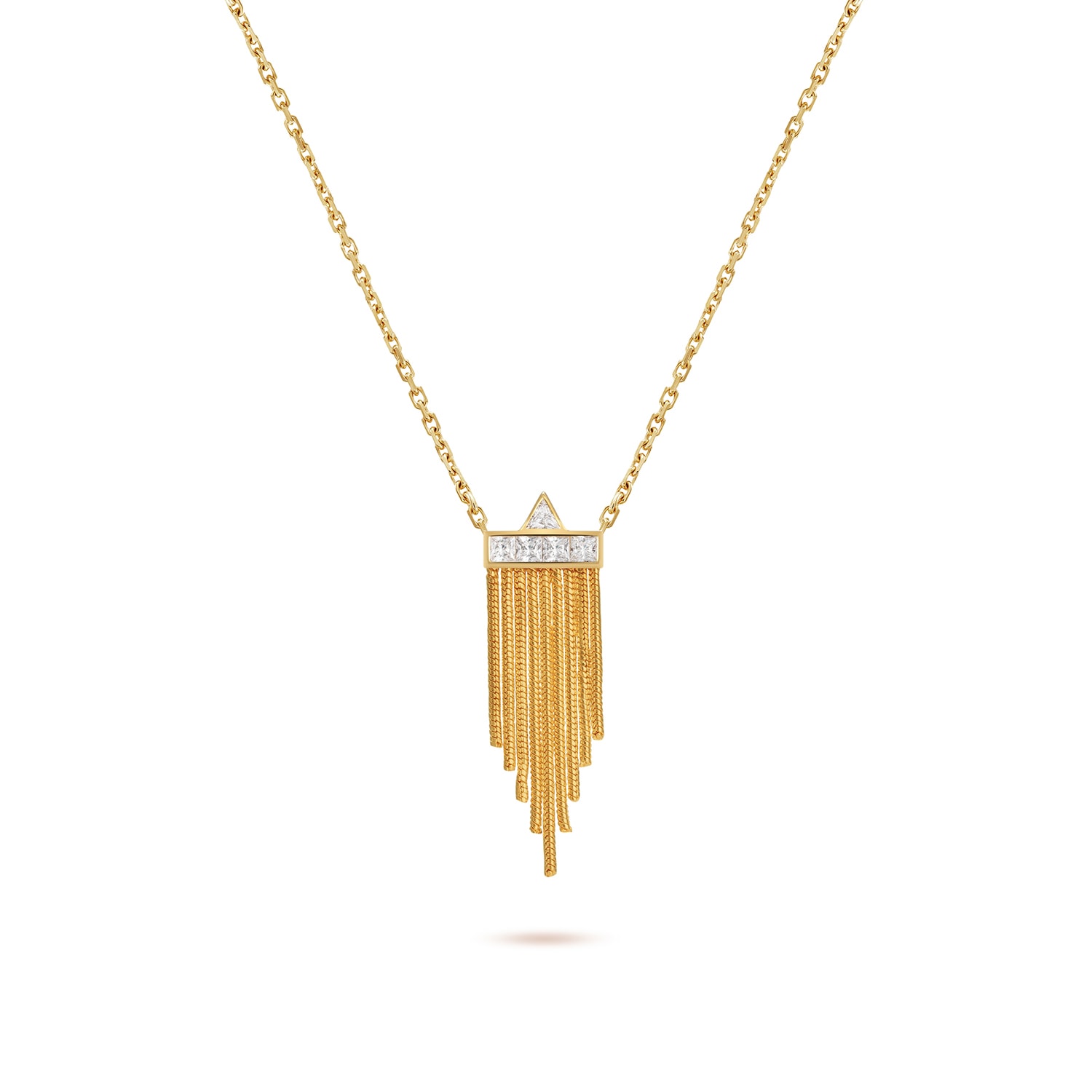 Women’s Mini Tassel Necklace - Gold Meulien