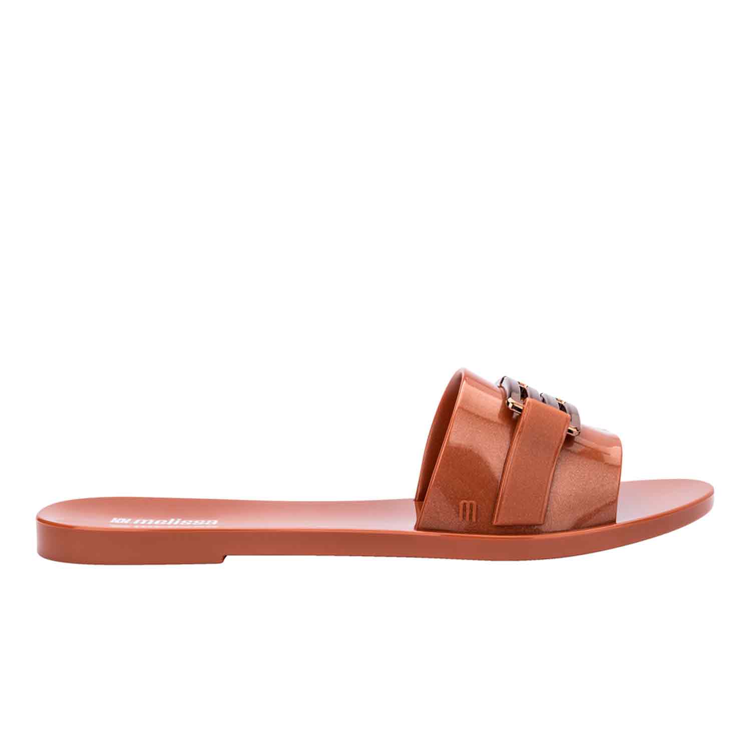 Melissa Women's Babe M Chic Slide - Brown In Brown