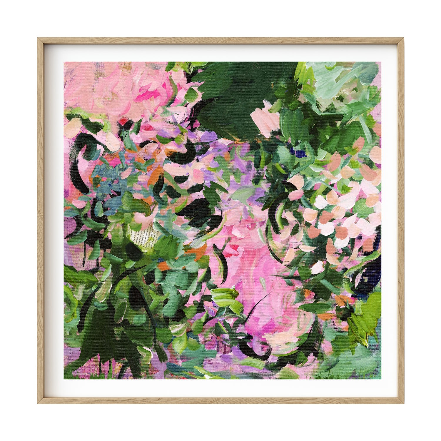 Green Embers Blossom - Limited Edition Print Jessica Slack Studio