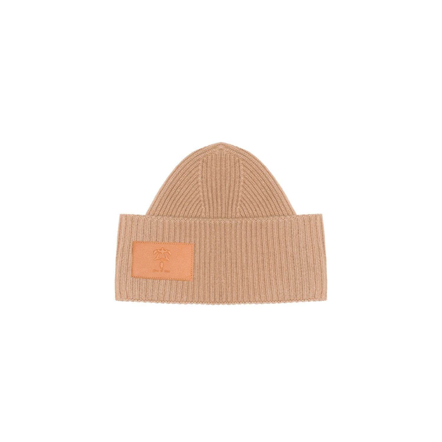 Place Of Elms Men's Neutrals Caramello Perugia Beanie In Black/brown