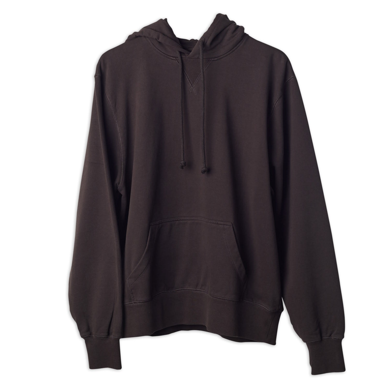 The 7004 Hooded Sweatshirt - Faded Black XXL Uskees