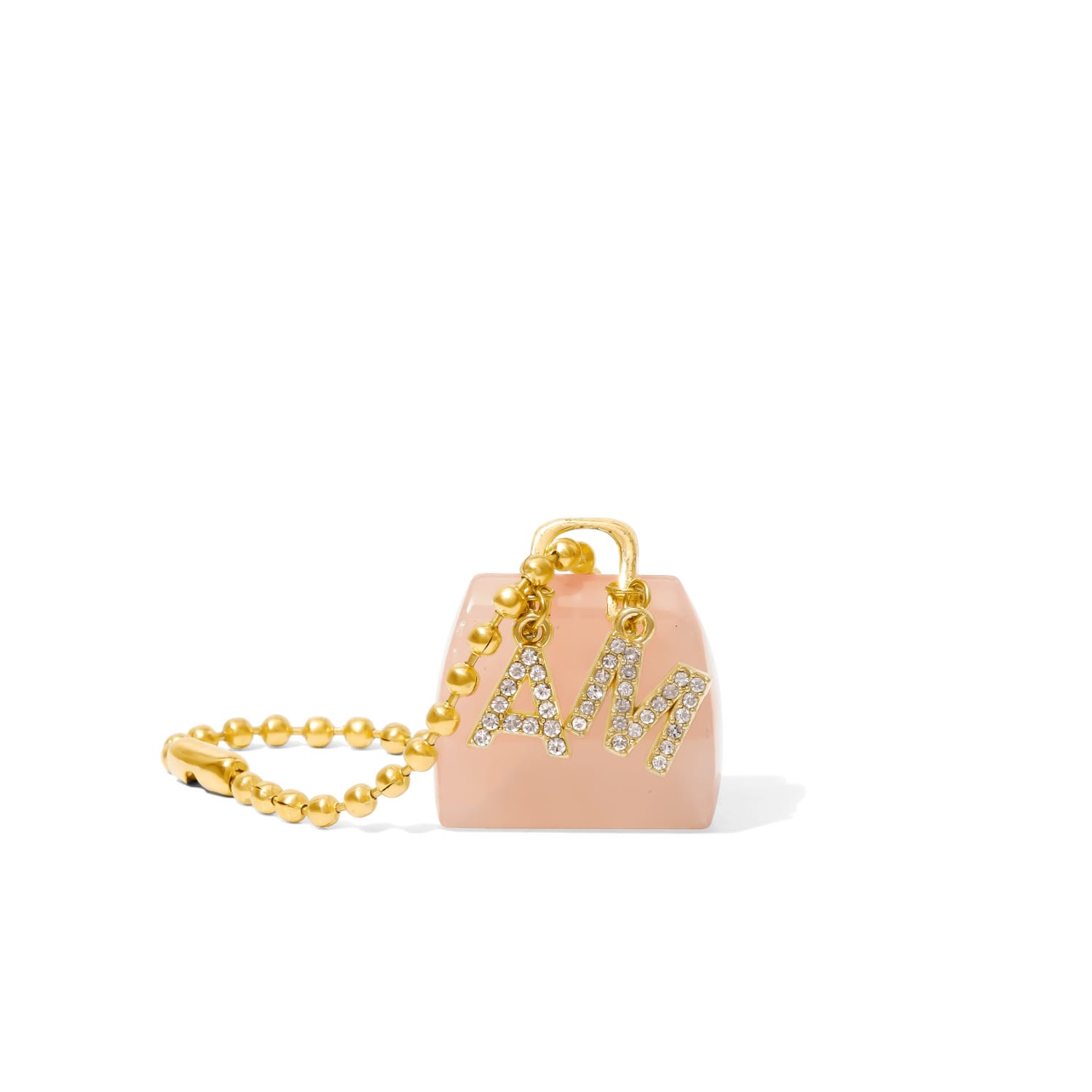 Already Mine Ny Women's Pink / Purple / Gold Rose Quartz Handbag Charm With Already Mine Charm – A Touch Of Love & H
