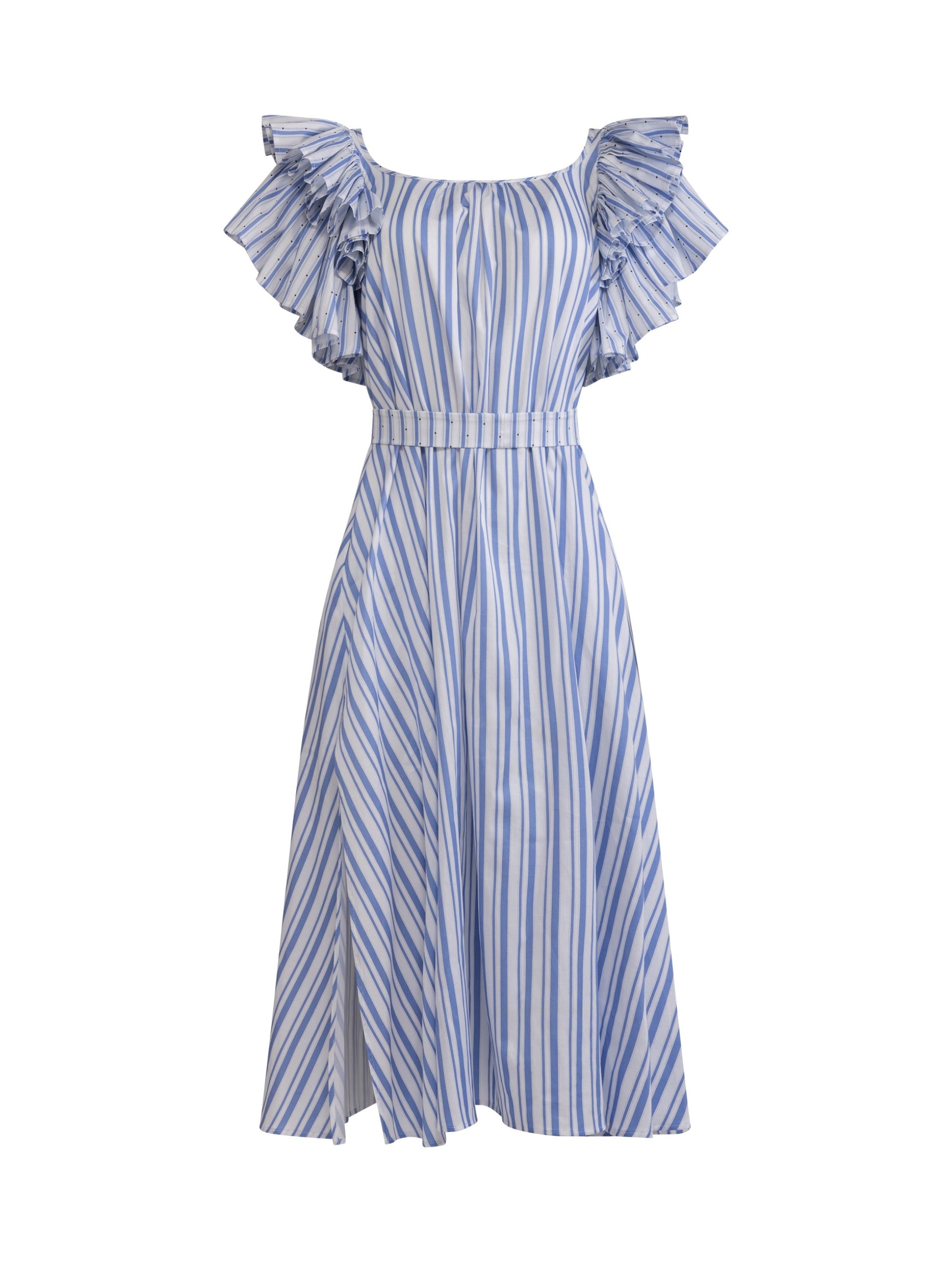 Women's Blue / White Bettinare - Striped | Xs/S | Helene Galwas